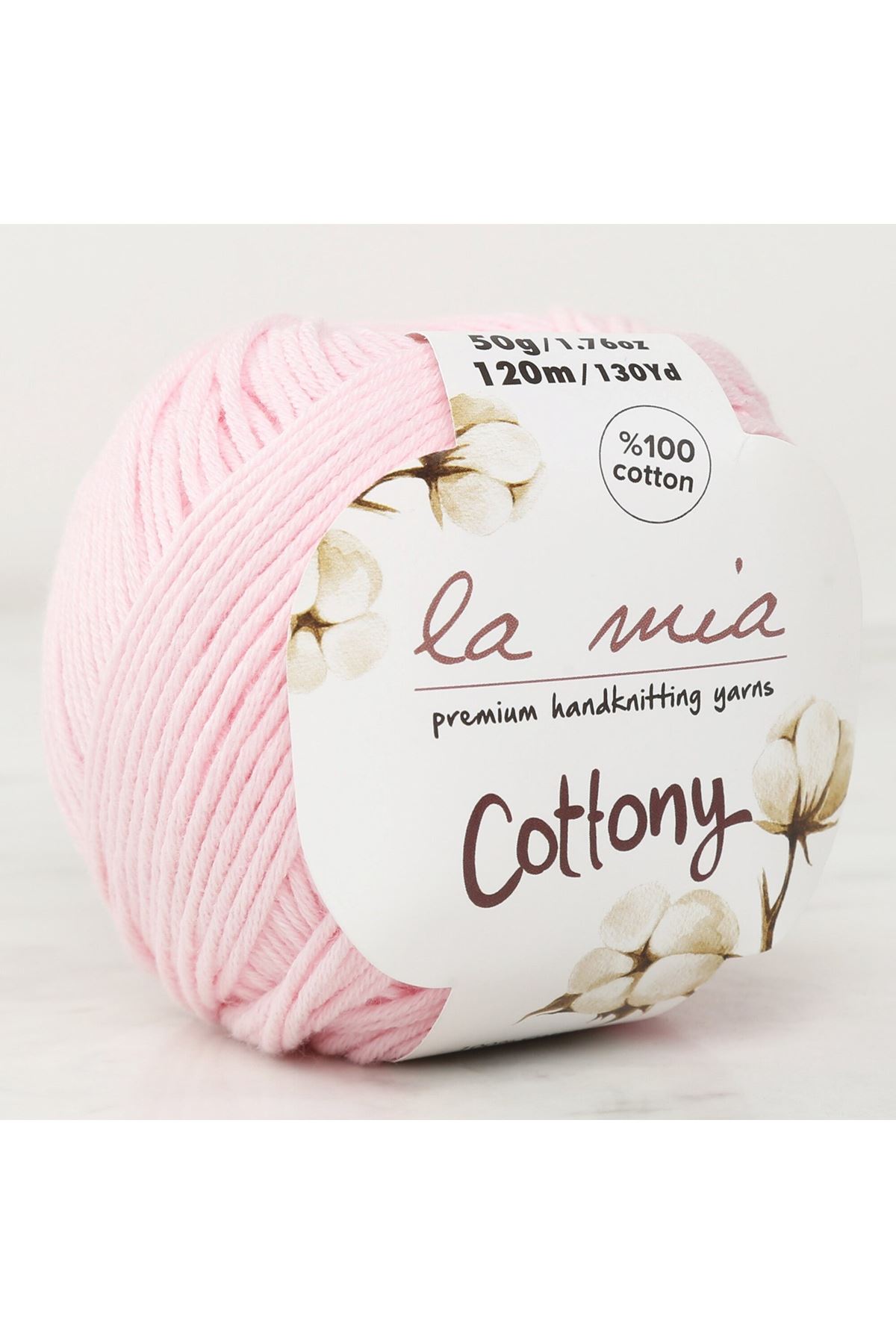 La Mia Cottony Pembe Bebek El Örgü İpi - P13-L013 - 33564