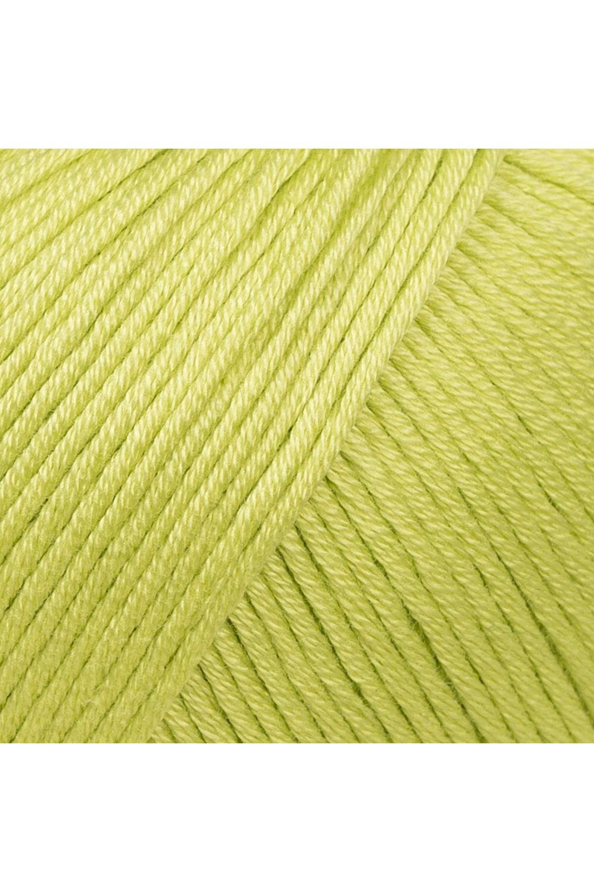 La Mia Mercerized Cotton Yeşil El Örgü İpi - 150 - 33587