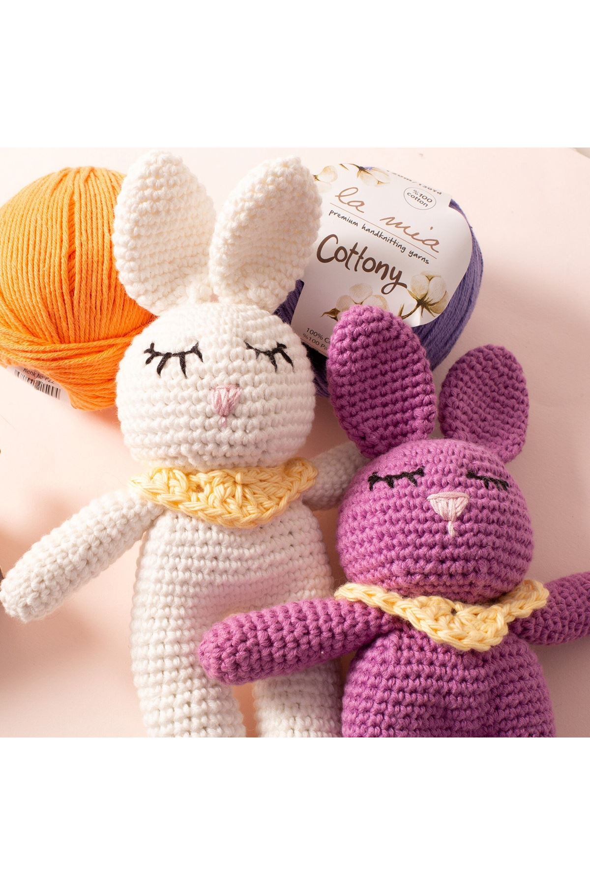 La Mia Cottony Sarı Bebek El Örgü İpi - P15-L015 - 33562