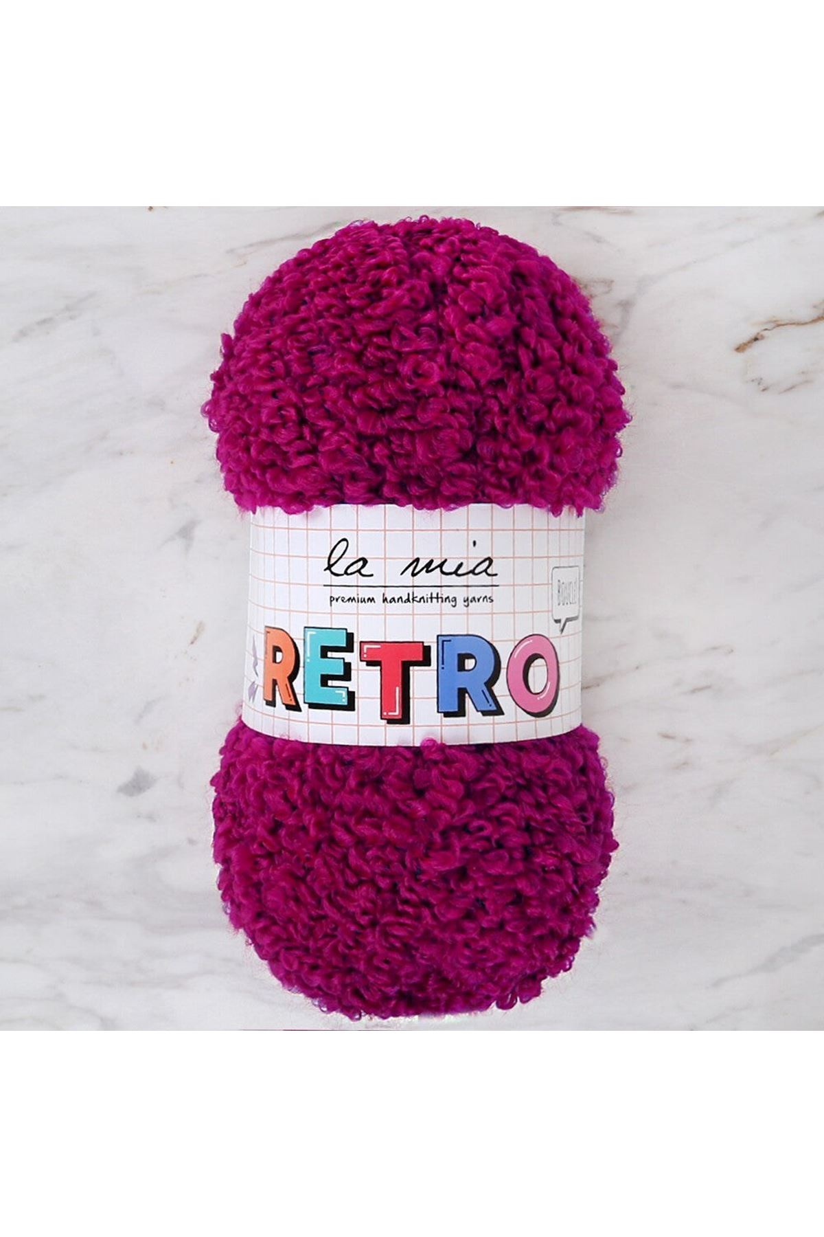 La Mia RETRO Fuşya El Örgü İpi - LM4153