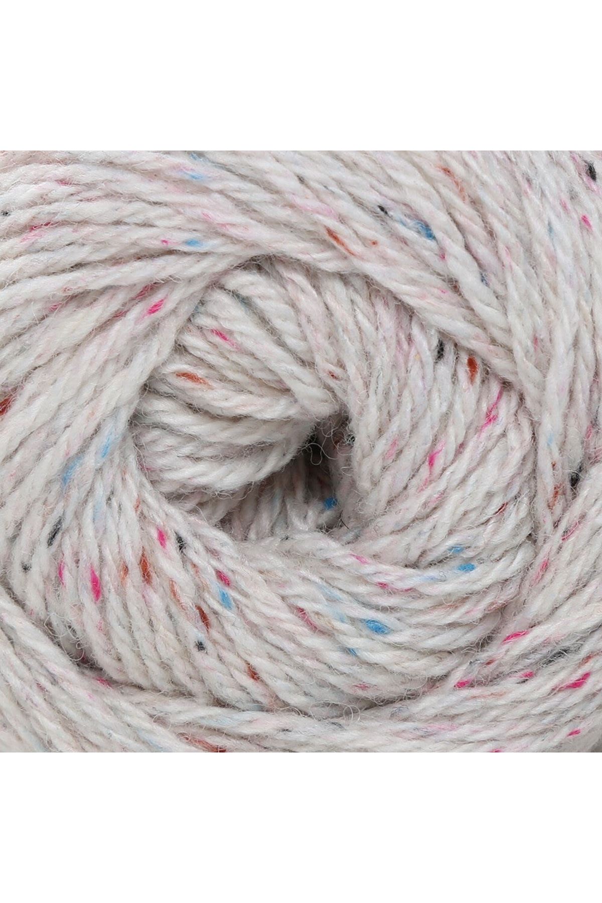 La Mia Re-Tweed Krem Melanj El Örgü İpi - L155