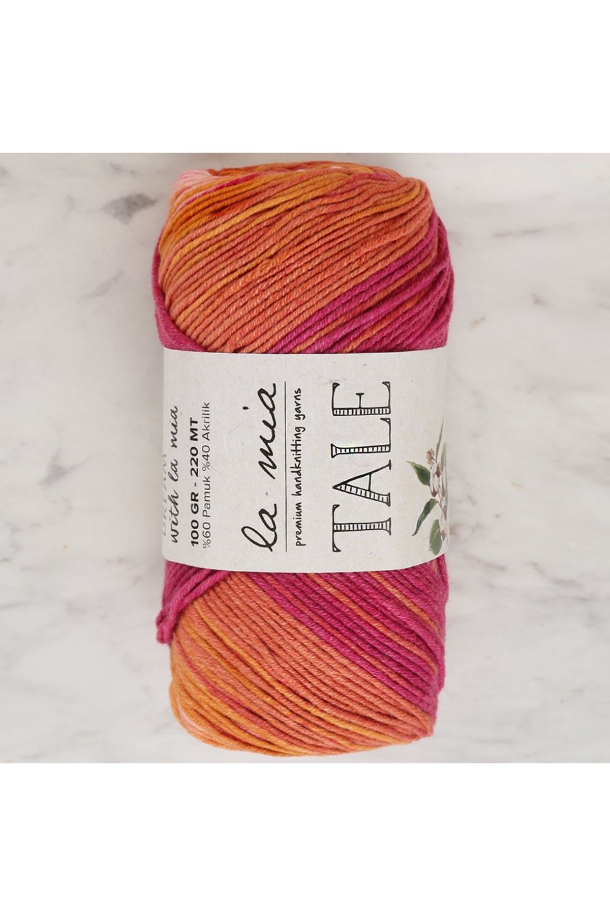 La Mia Tale Ebruli El Örgü İpi - LM056