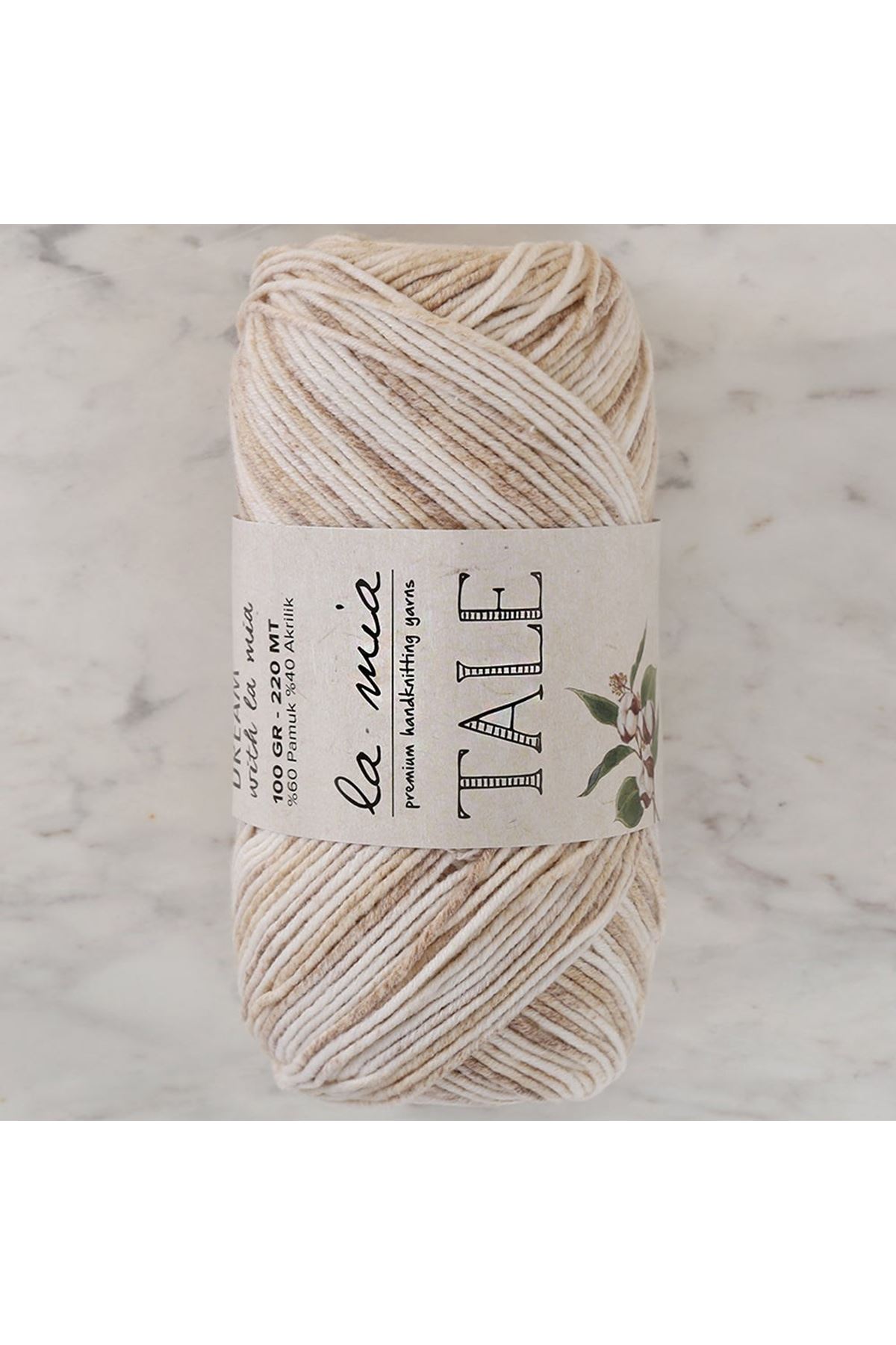 La Mia Tale Ebruli El Örgü İpi - LM066