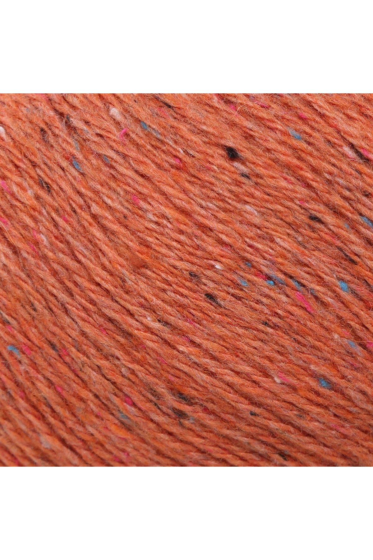 La Mia Re-Tweed Turuncu Melanj El Örgü İpi - L144