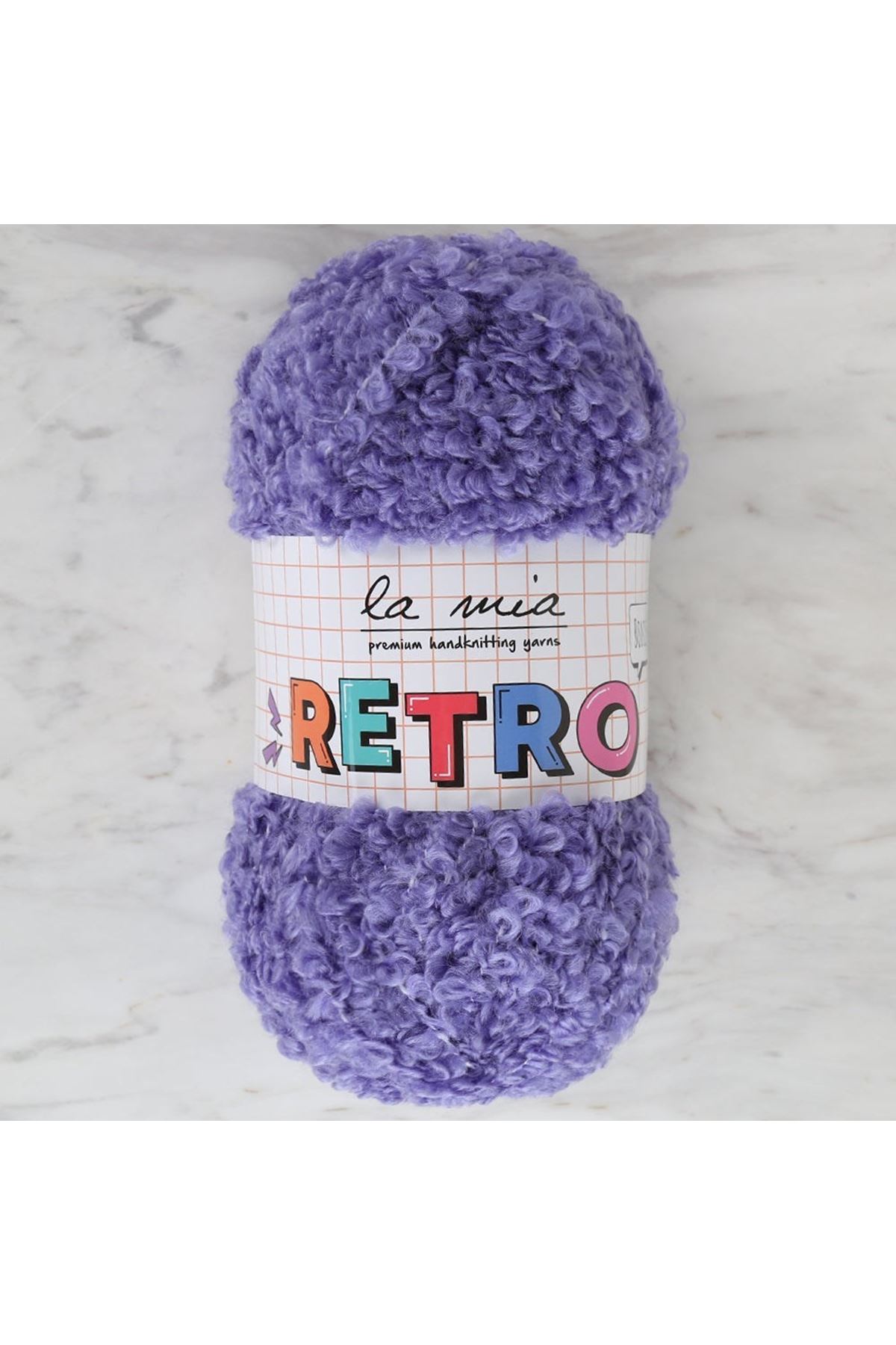 La Mia RETRO Mor El Örgü İpi - LM0510