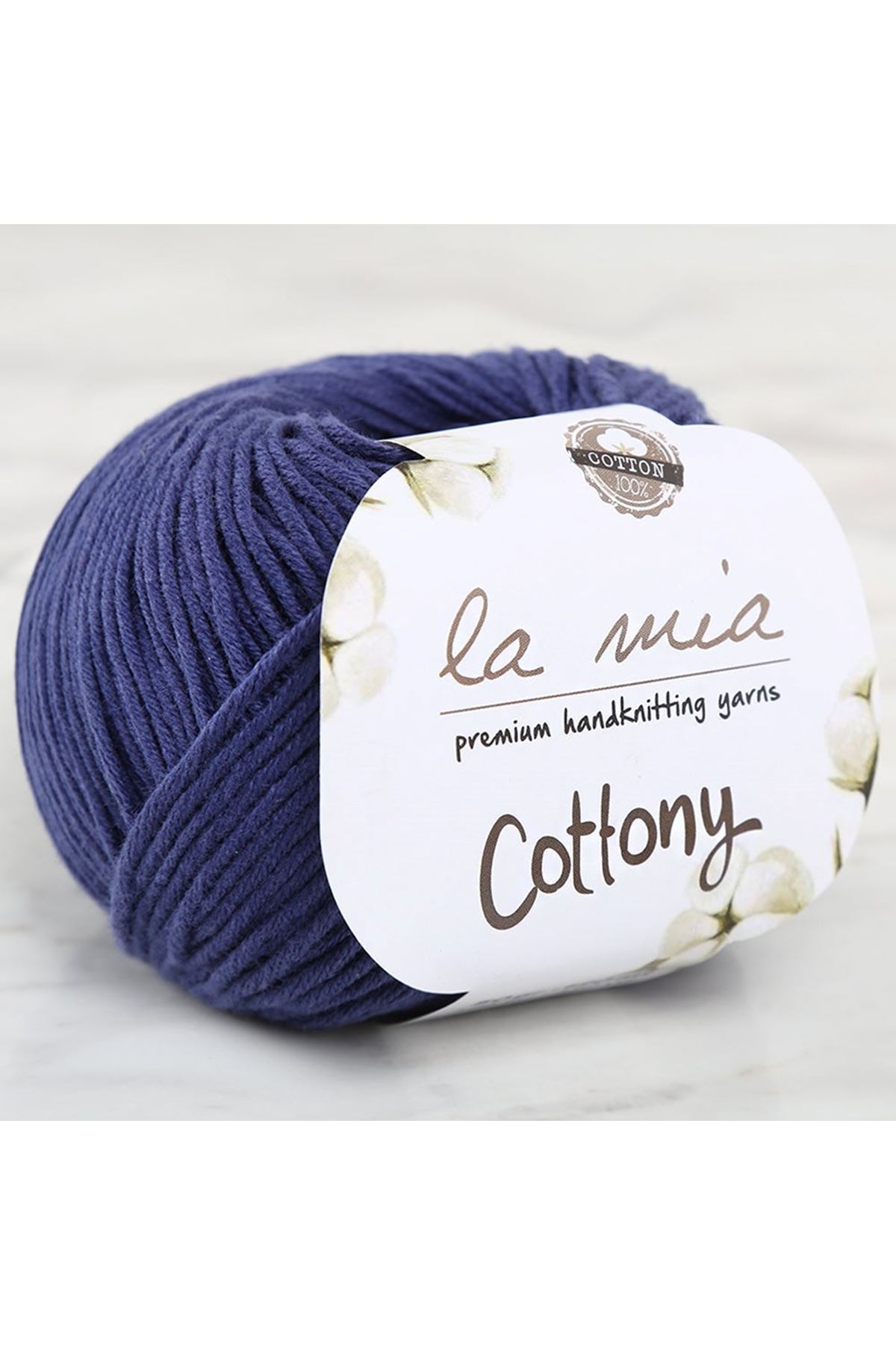La Mia Cottony Lacivert El Örgü İpi - L038