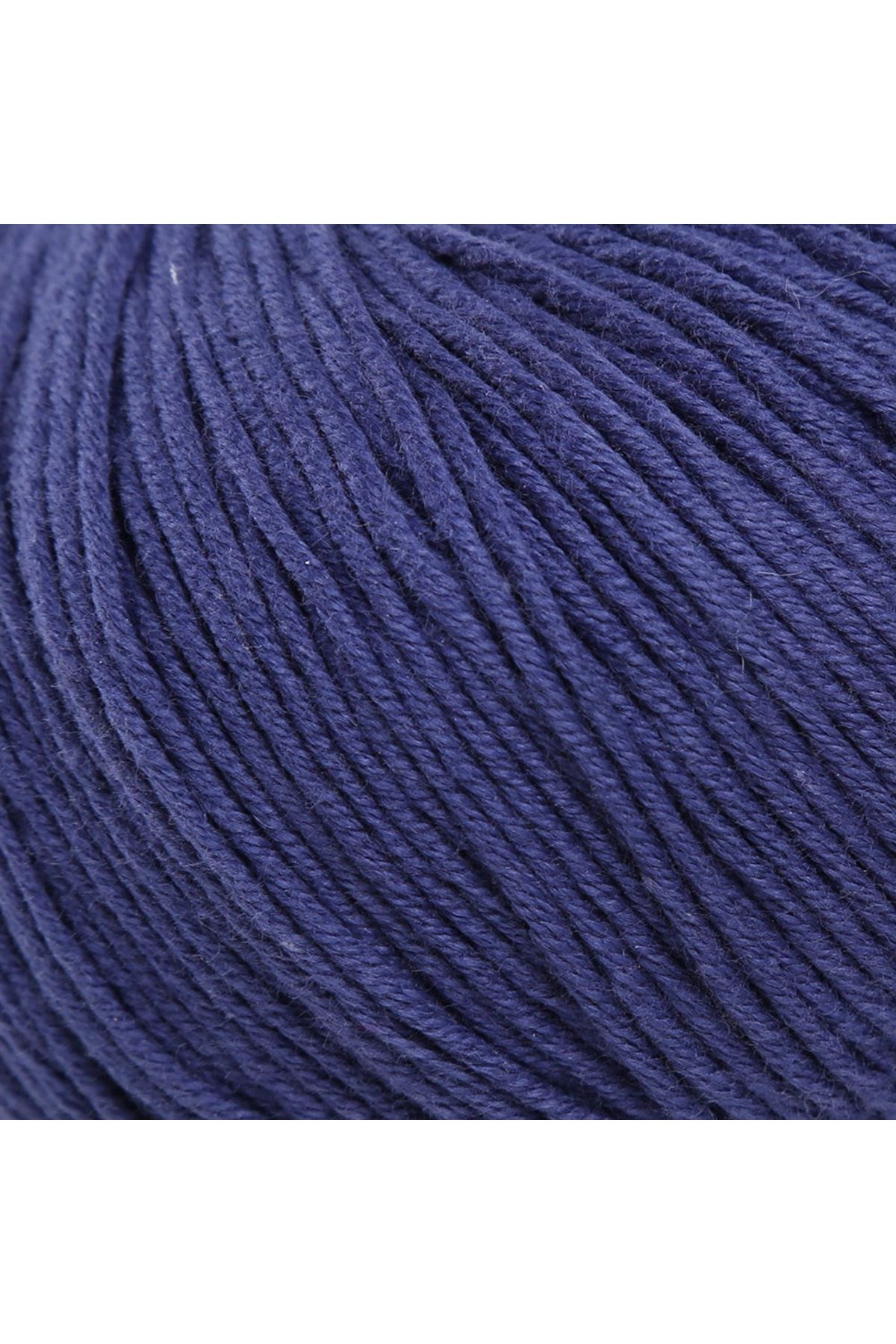 La Mia Cottony Lacivert El Örgü İpi - L038