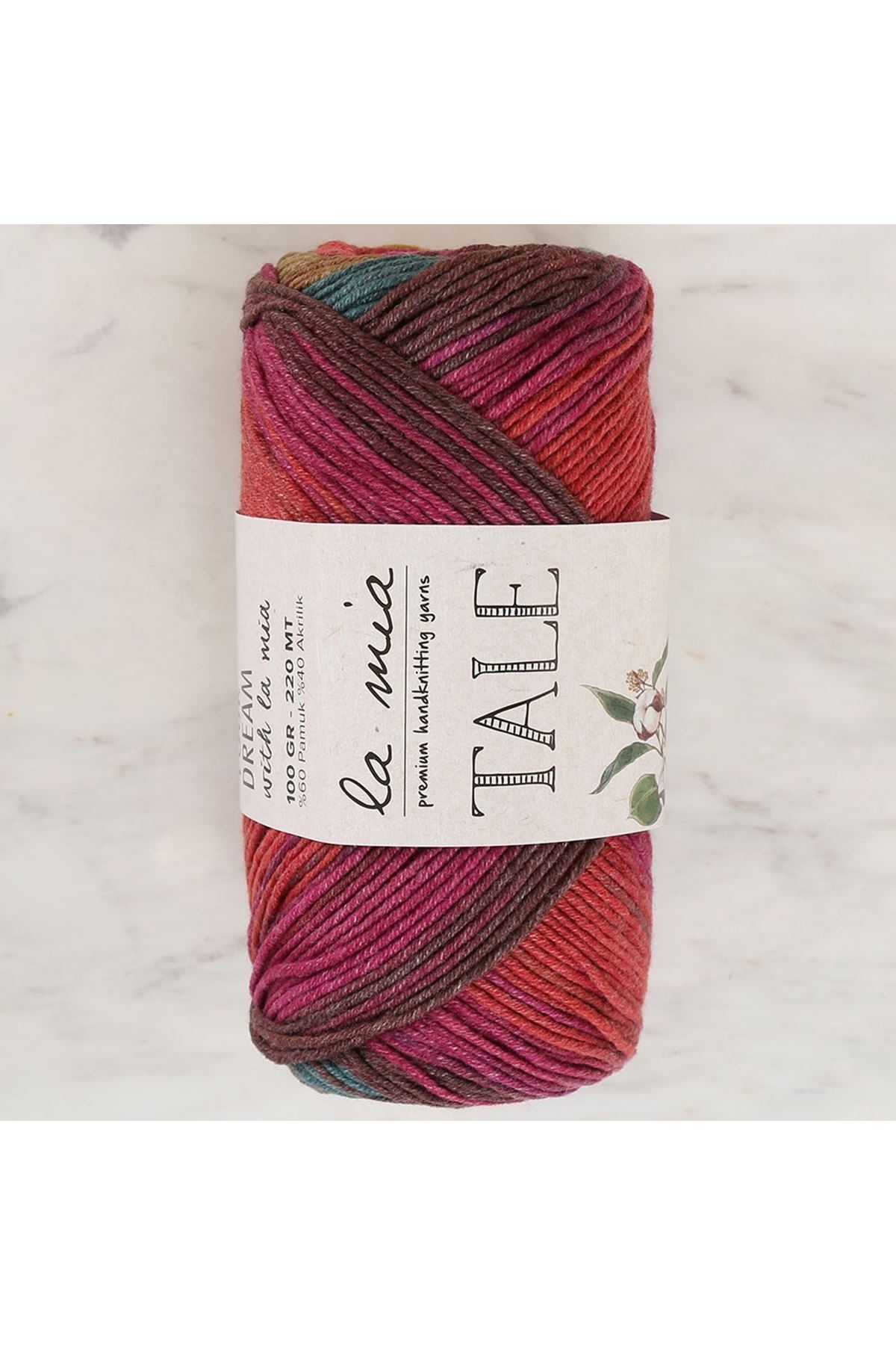 La Mia Tale Ebruli El Örgü İpi - LM106