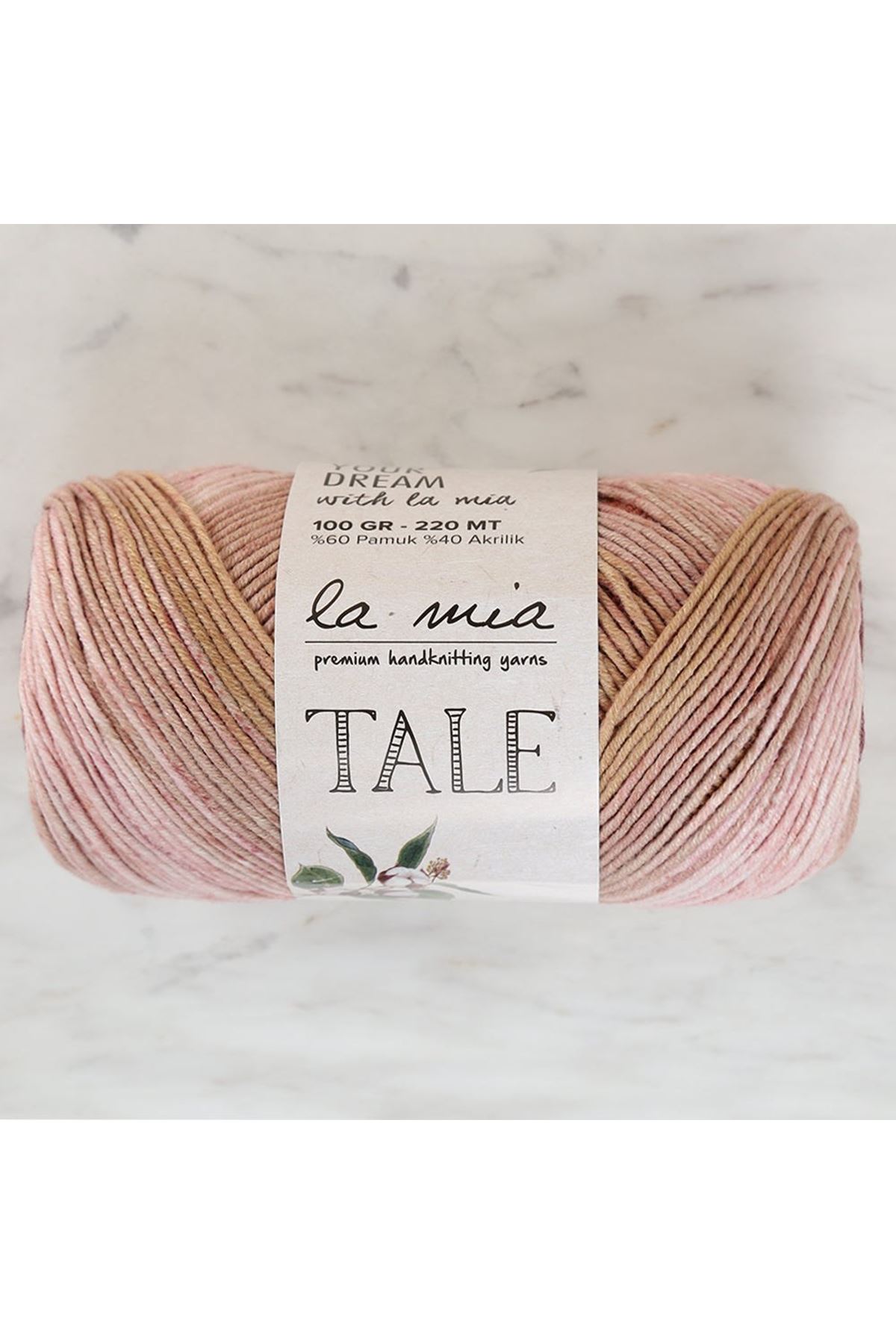 La Mia Tale Ebruli El Örgü İpi - LM116