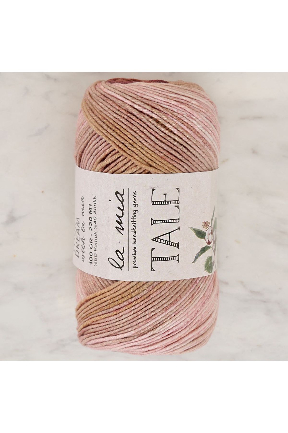 La Mia Tale Ebruli El Örgü İpi - LM116