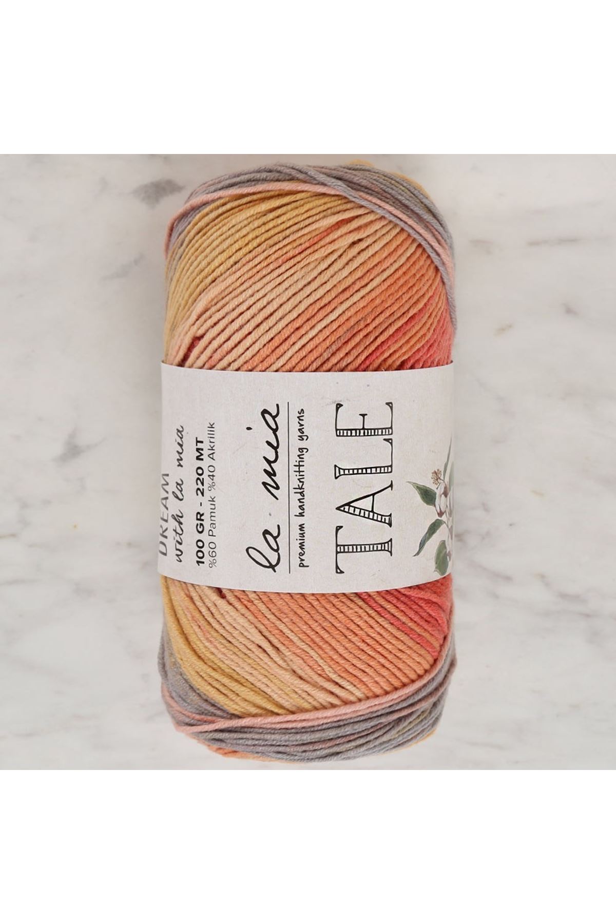 La Mia Tale Ebruli El Örgü İpi - LM126