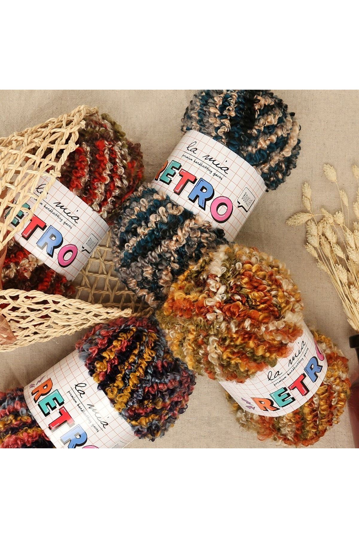 La Mia RETRO Ebruli El Örgü İpi - LM1532