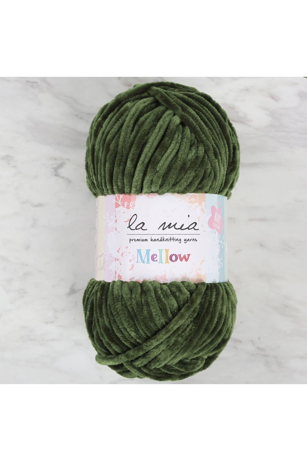 La Mia Mellow Yeşil El Örgü İpi - 955