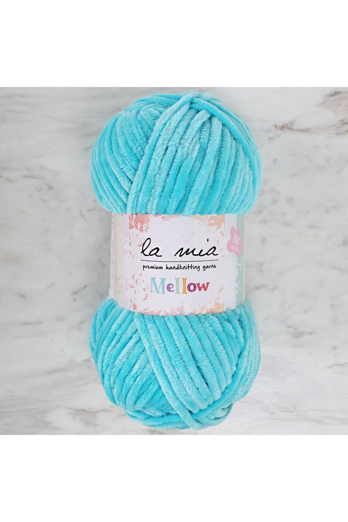 La Mia Mellow Cam Göbeği El Örgü İpi - 913