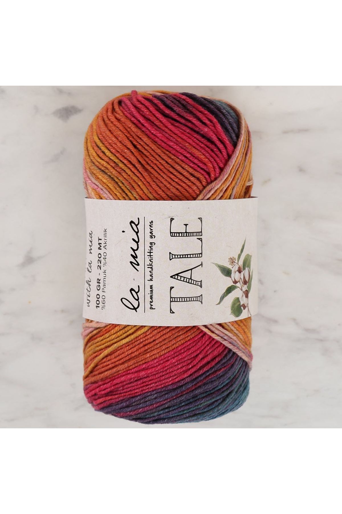 La Mia Tale Ebruli El Örgü İpi - LM016