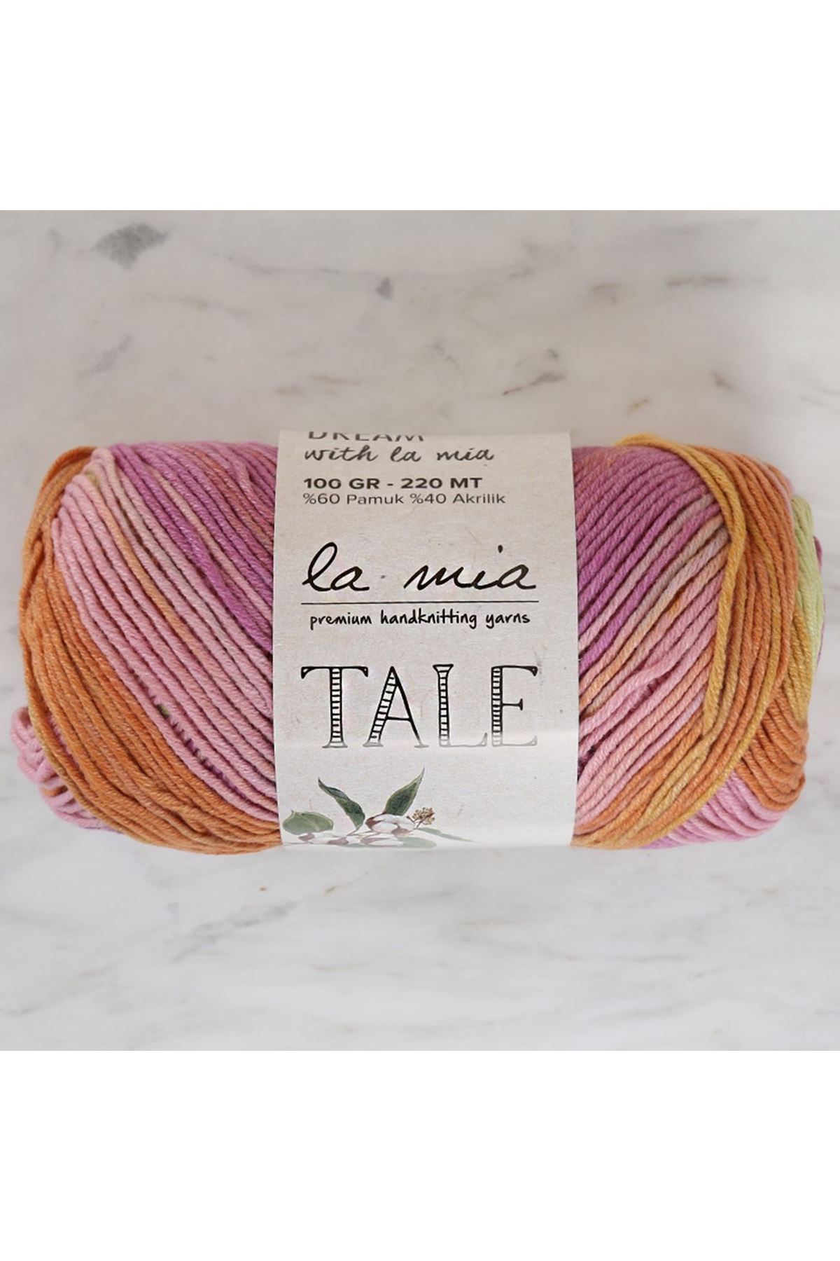La Mia Tale Ebruli El Örgü İpi - LM026
