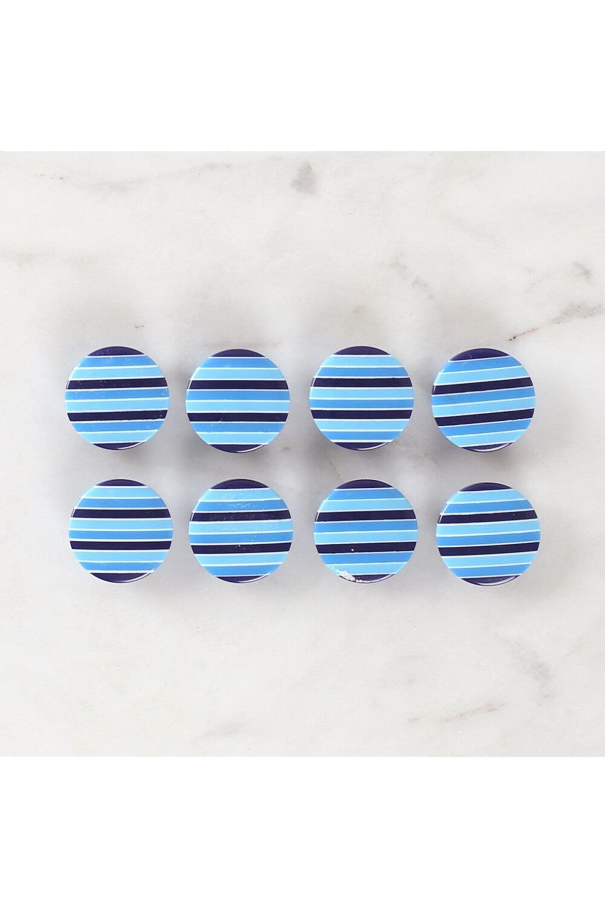 Loren Crafts 8'li Desenli Düğme - 1101