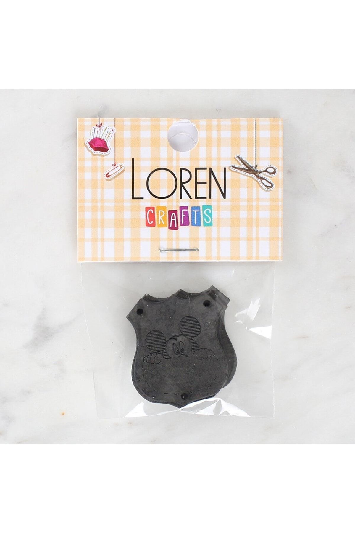 Loren Crafts Figürlü Deri Arma 5 Adet - 1576