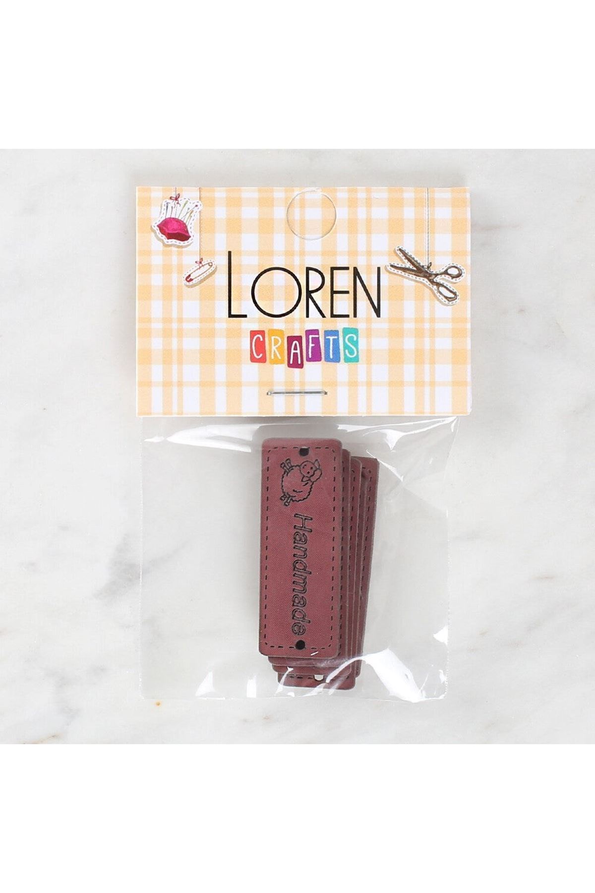 Loren Crafts Handmade Deri Arma 5 Adet - 1556