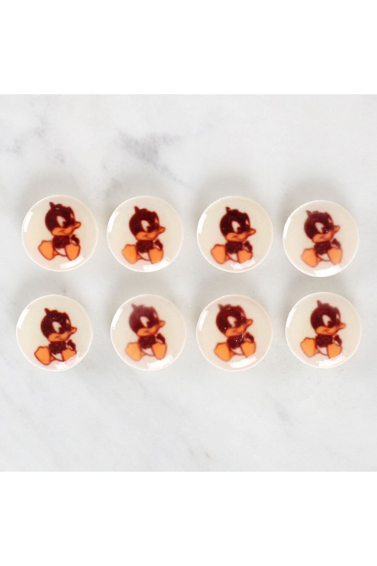 Loren Crafts 8'li Ördek Düğme - 1201