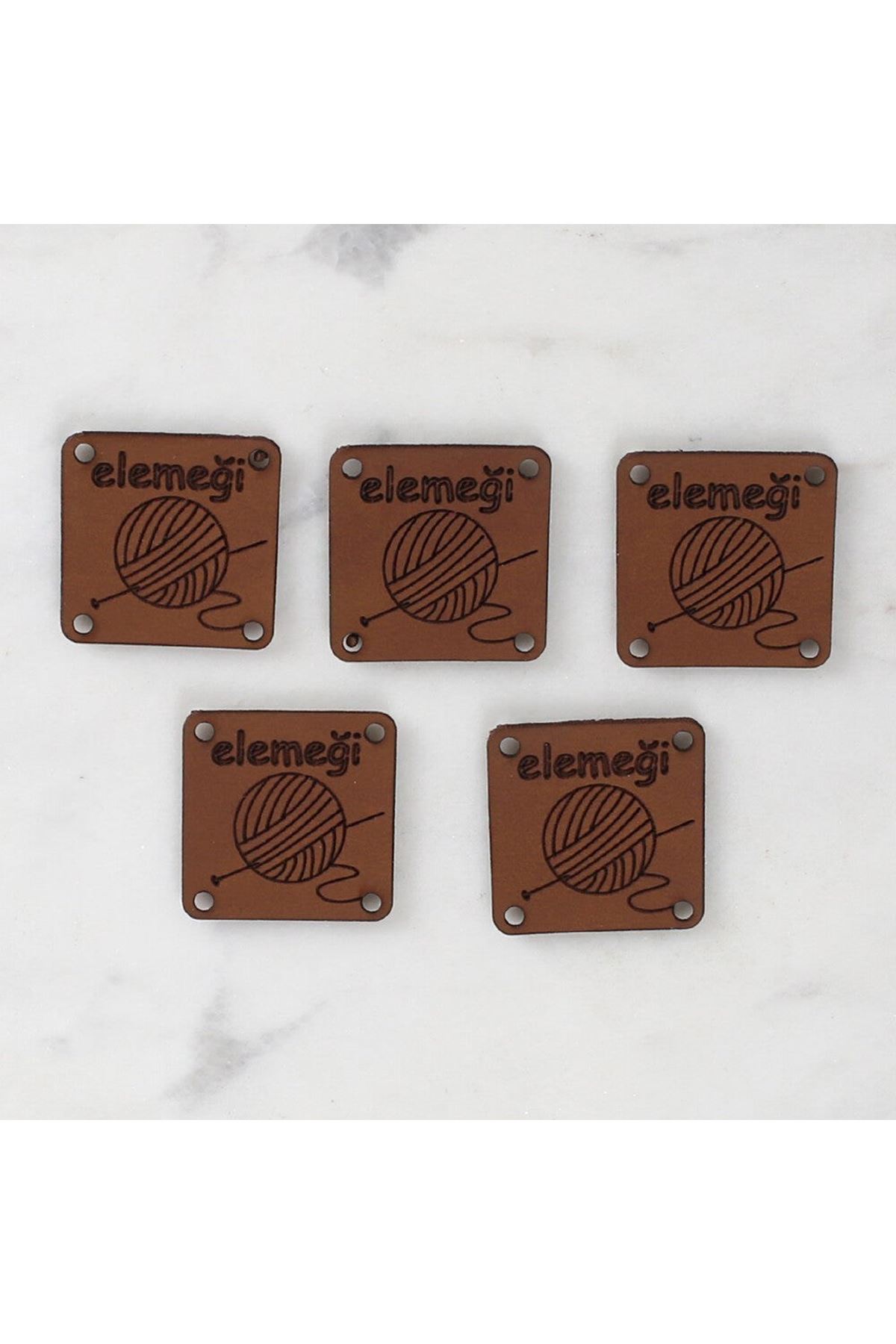 Loren Crafts Elemeği Deri Arma 5 Adet  - 1585