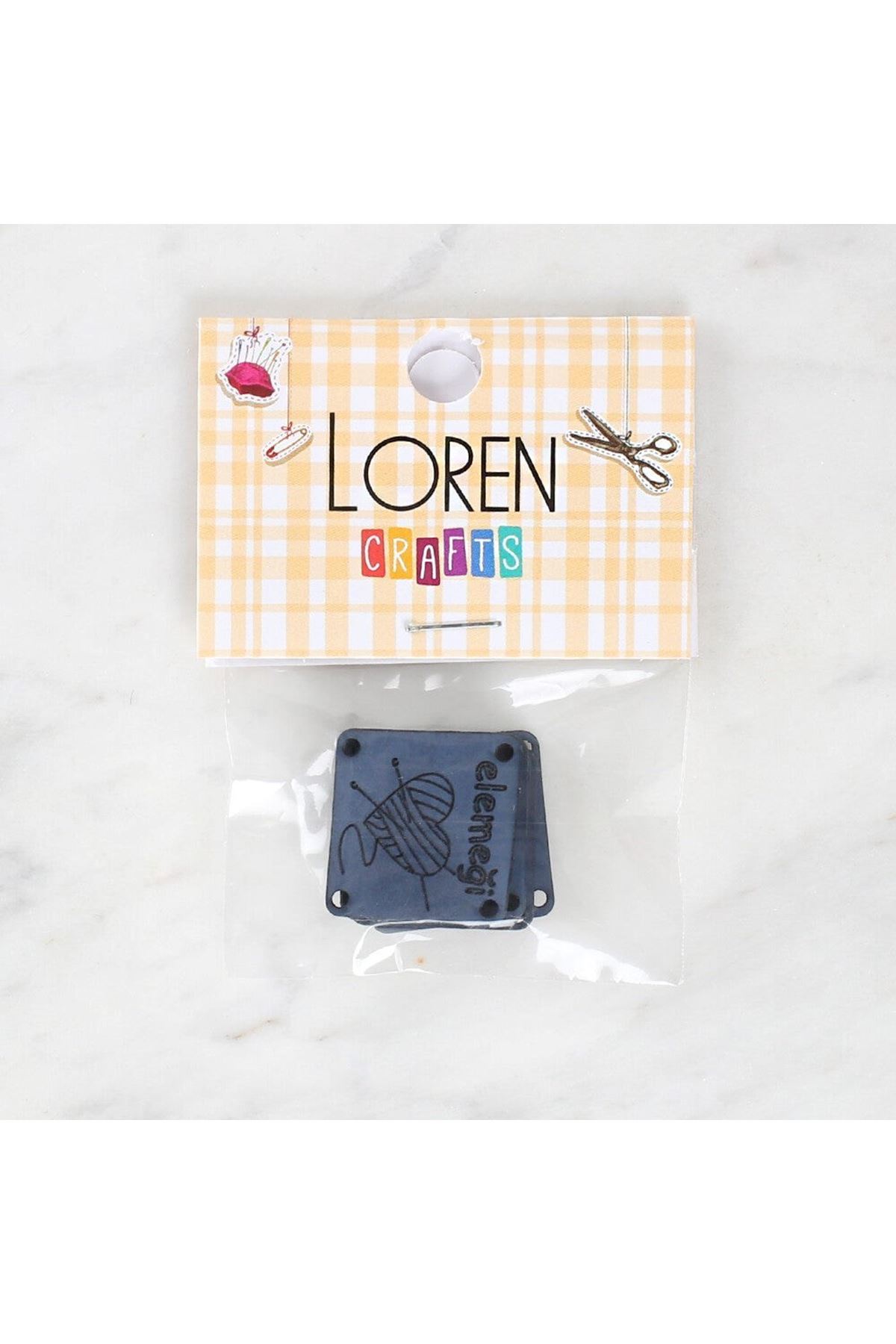 Loren Crafts Elemeği Deri Arma 5 Adet - 1567