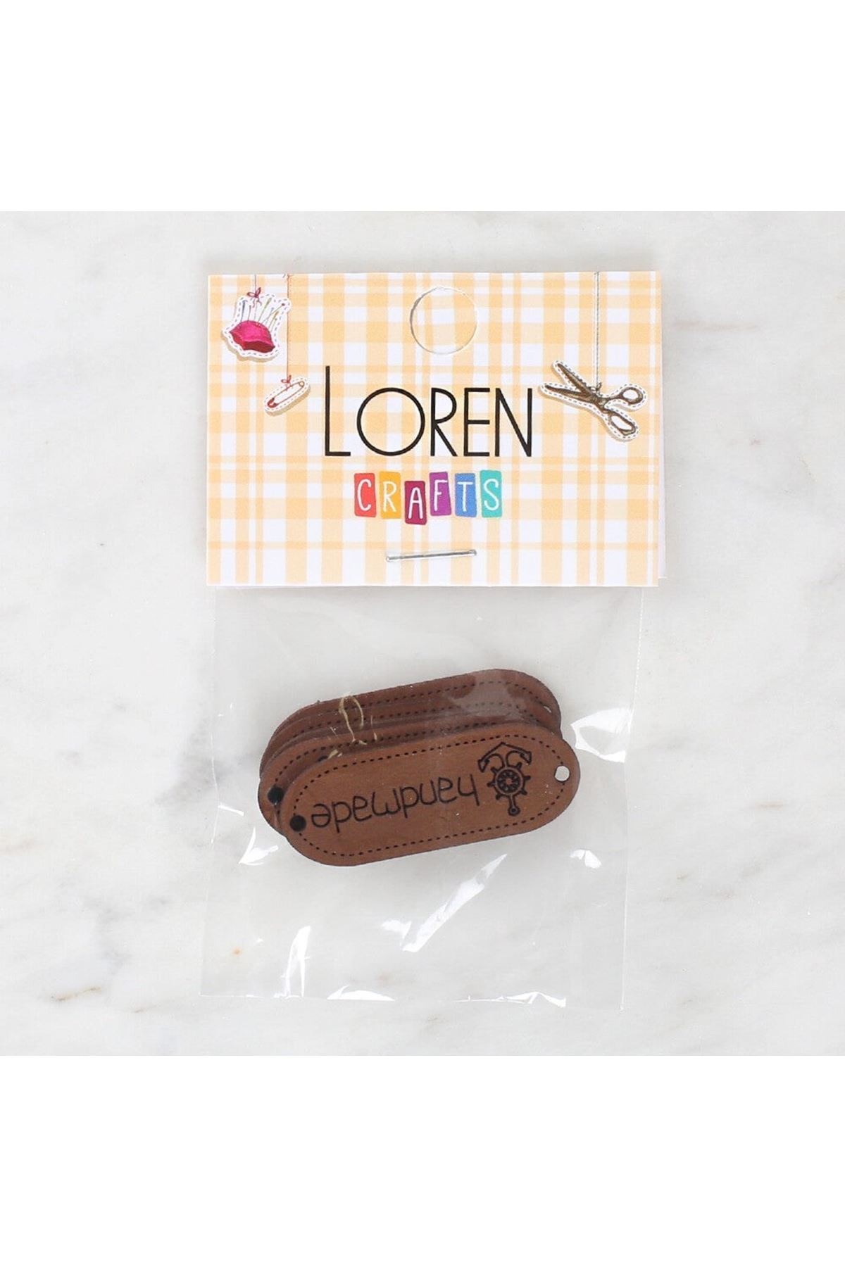 Loren Crafts Handmade Deri Arma 5 Adet - 1564