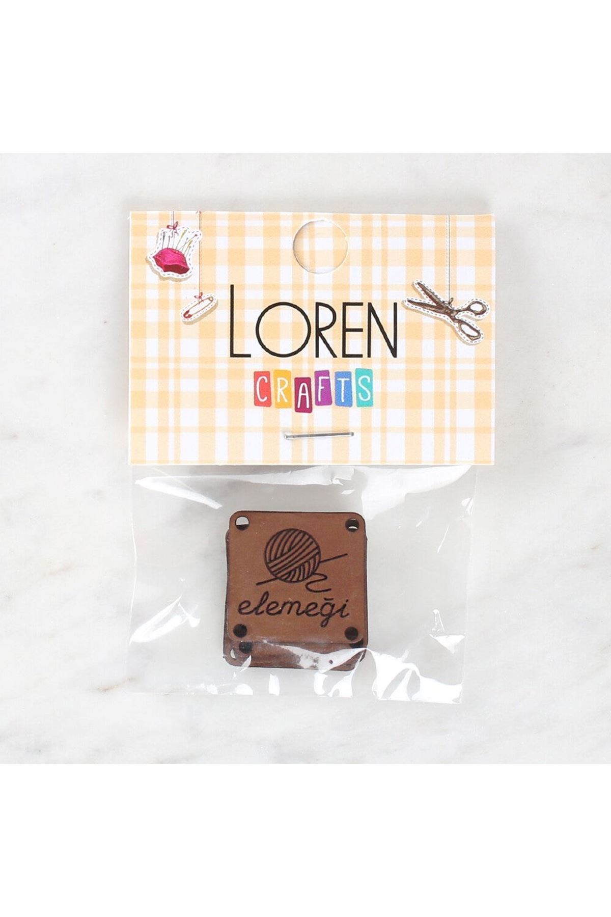 Loren Crafts Elemeği Deri Arma 5 Adet - 1589