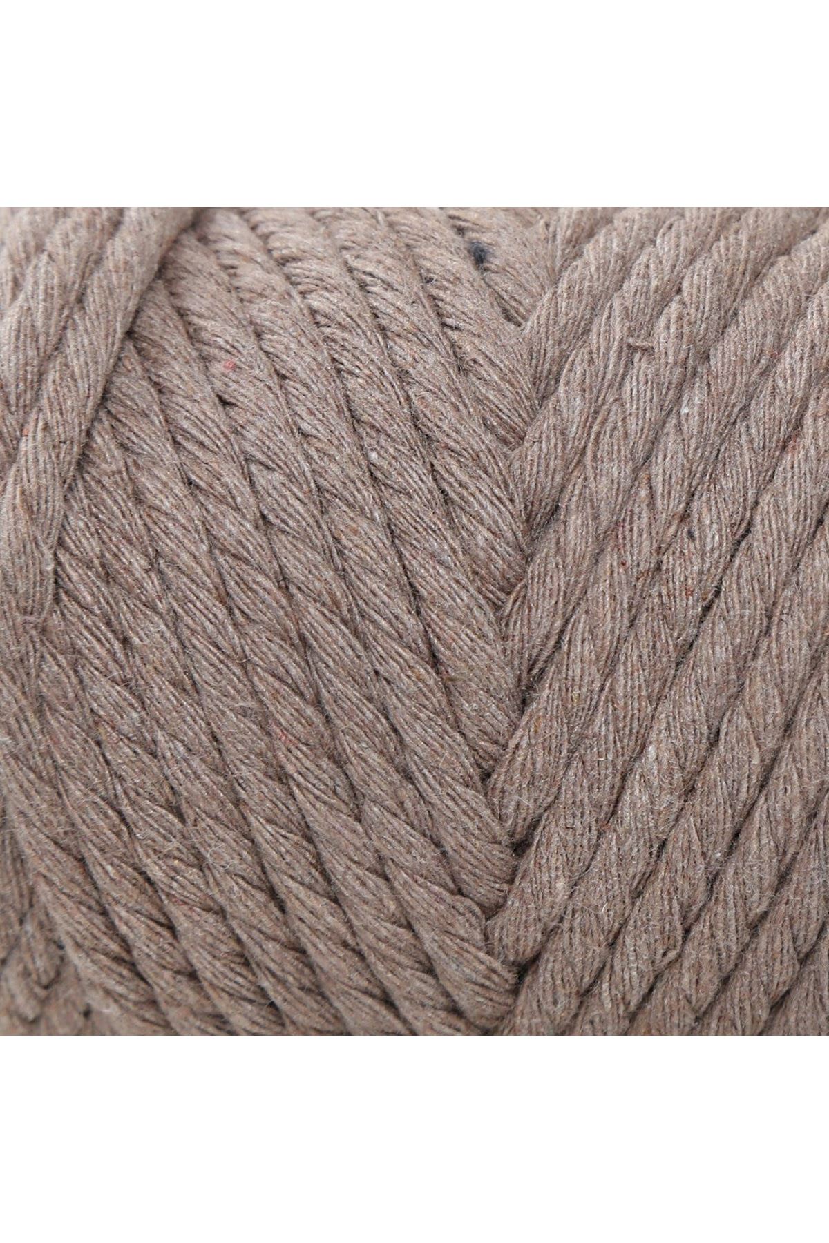 Loren Decor 3 Büküm Makrome İpi Vizon  - L143