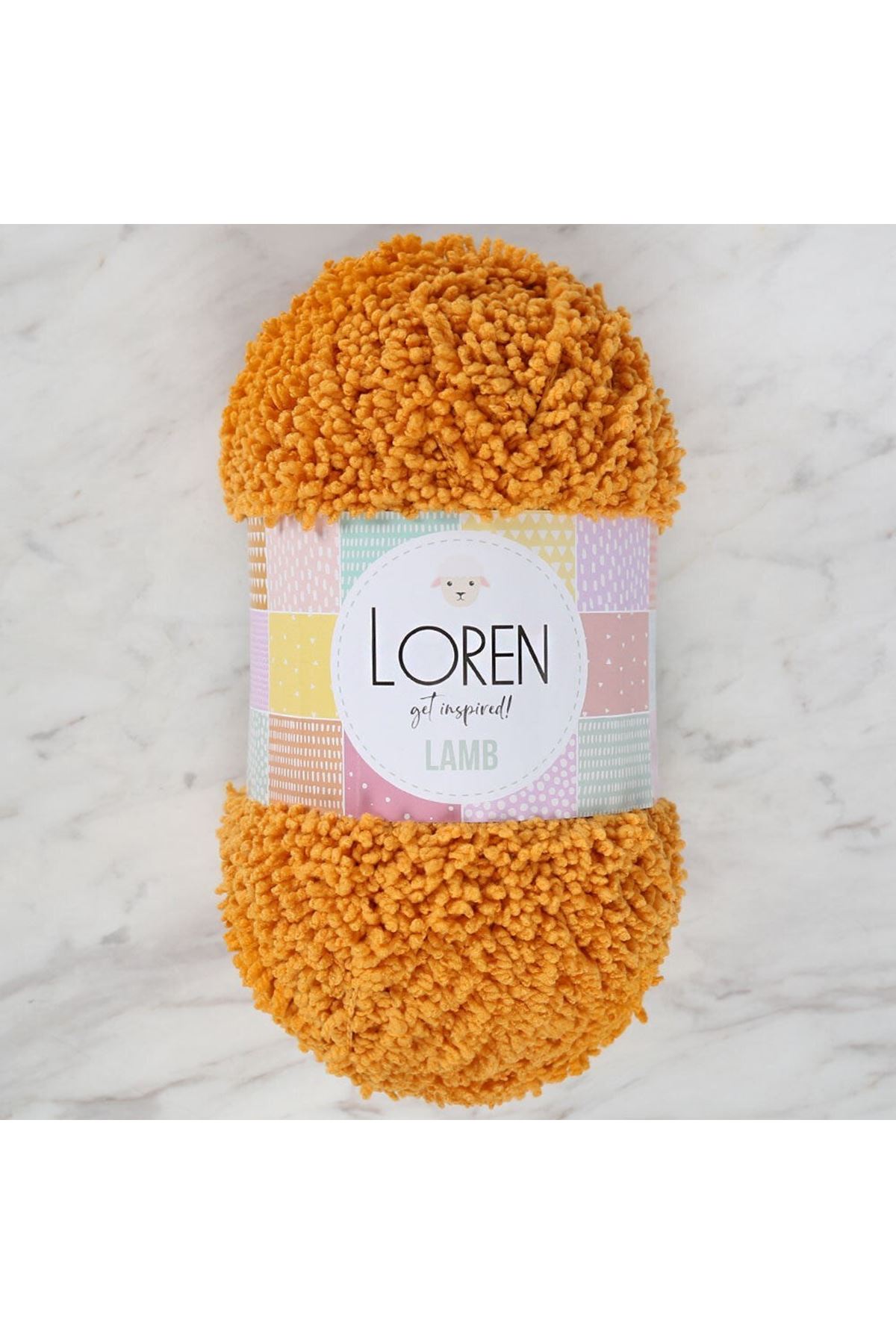 Loren Lamb Hardal El Örgü İpi - R045