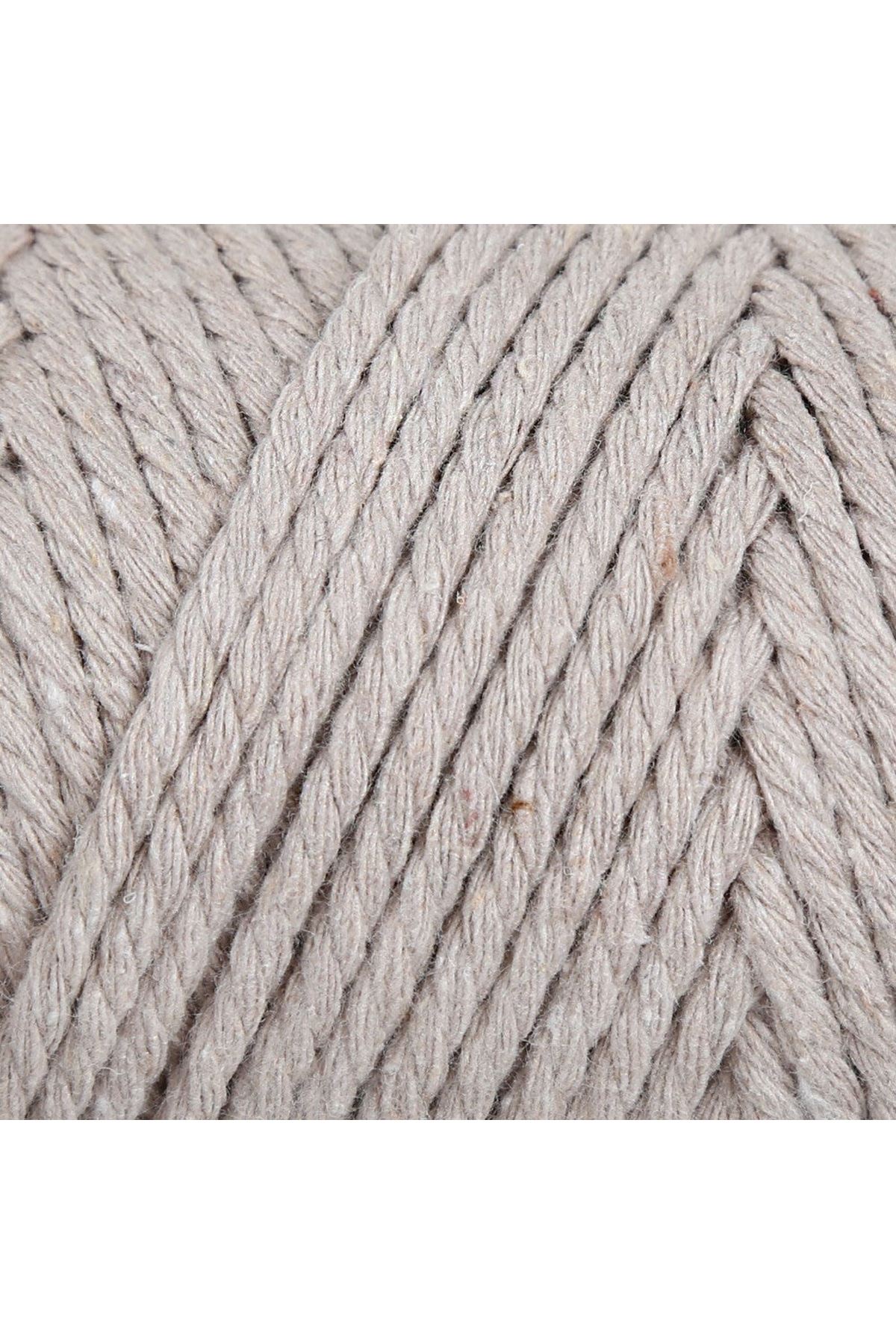 Loren Decor Slim 3 Büküm Makrome İpi Bej - L049