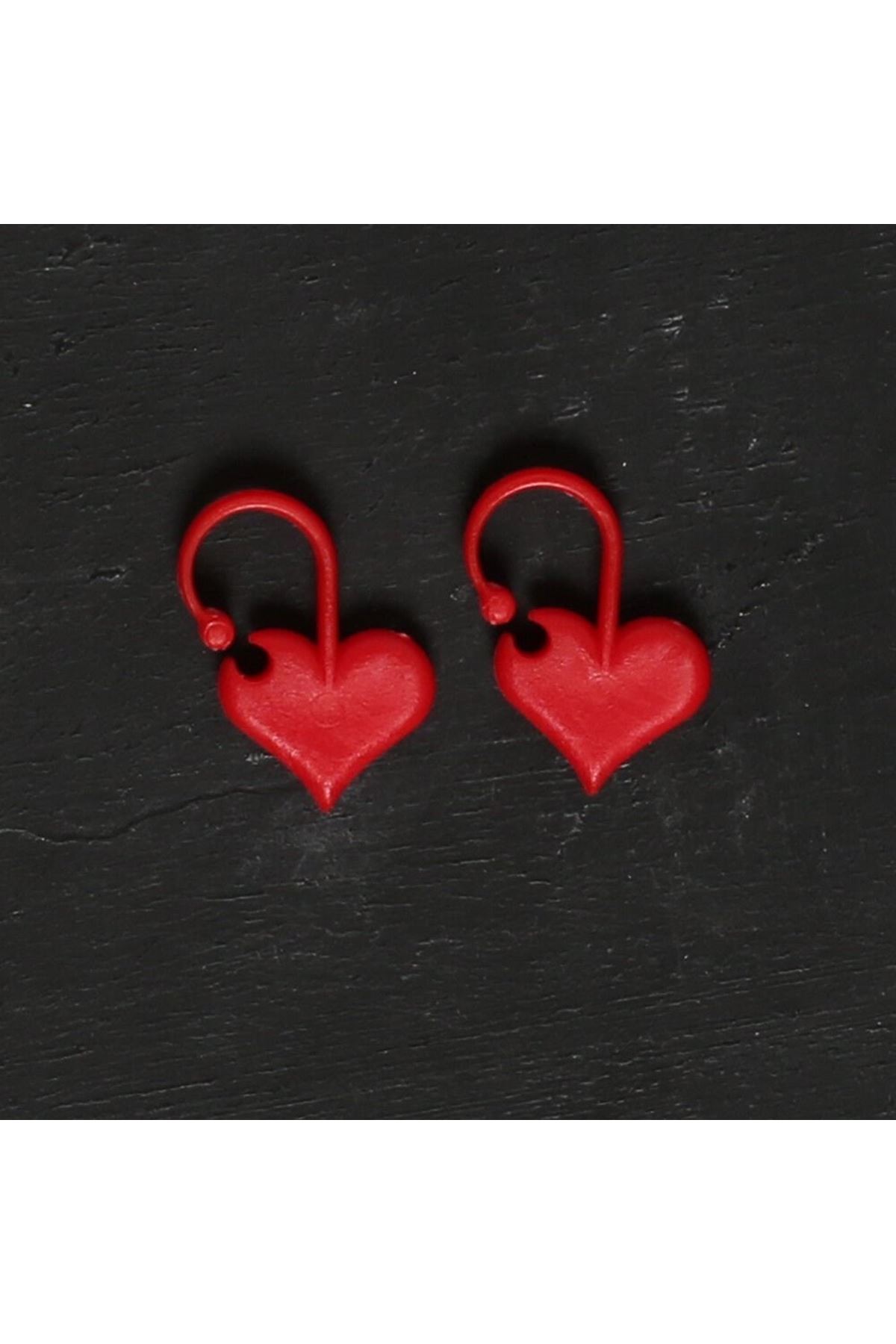 2 Adet Addi Kalp Şeklinde İlmek Belirleyici