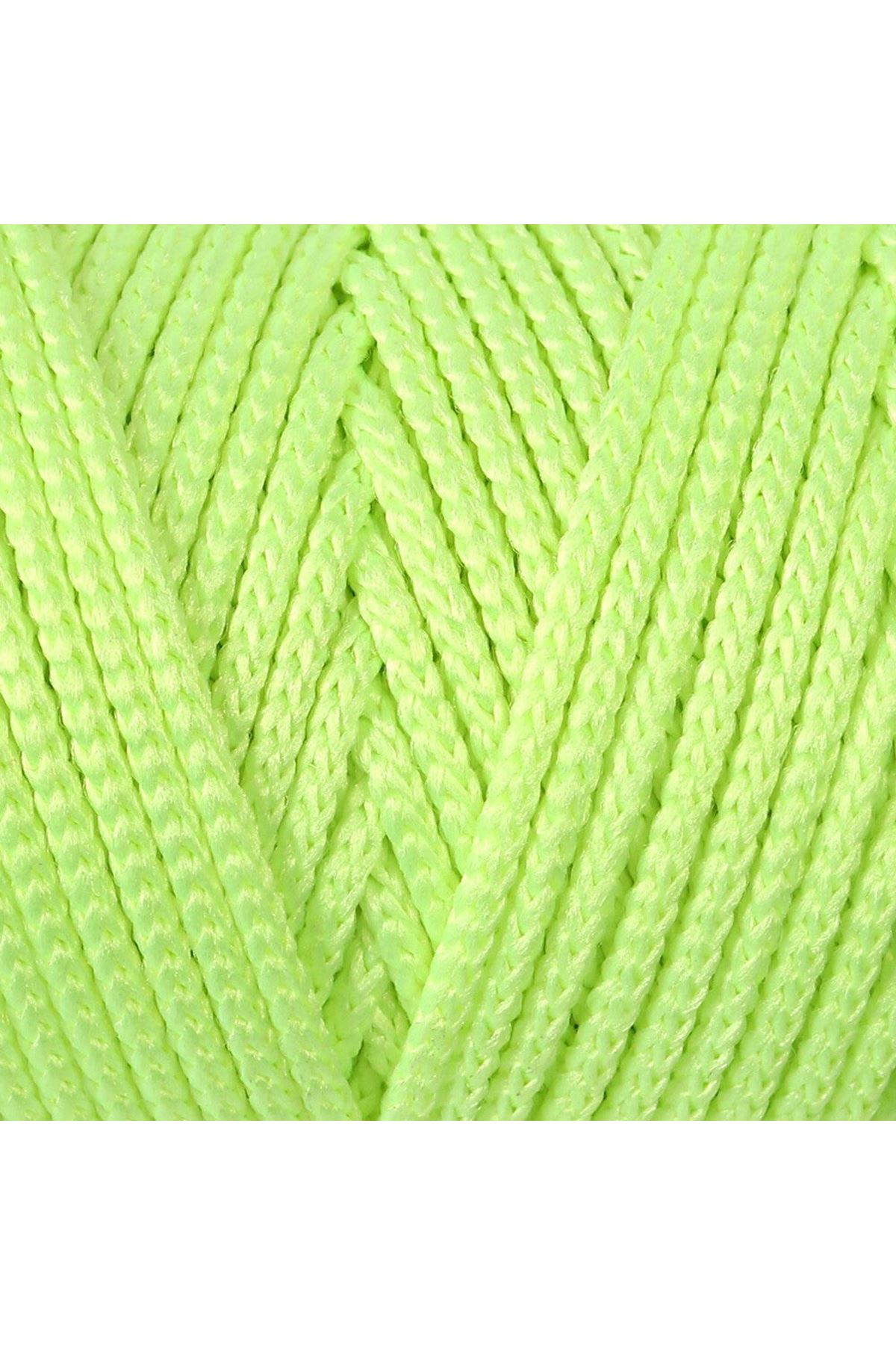 Loren Macrame Neon Sarı El Örgü İpi - L114