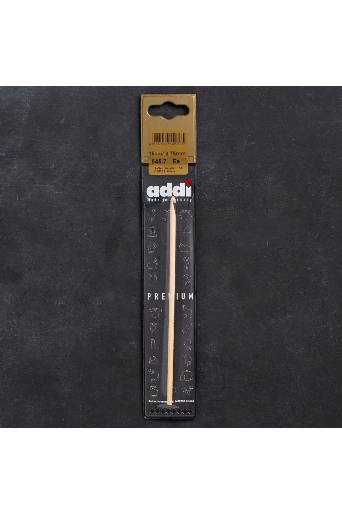 Addi Bambus 3,75mm 15cm Bambu Yün Tığ - 545-7