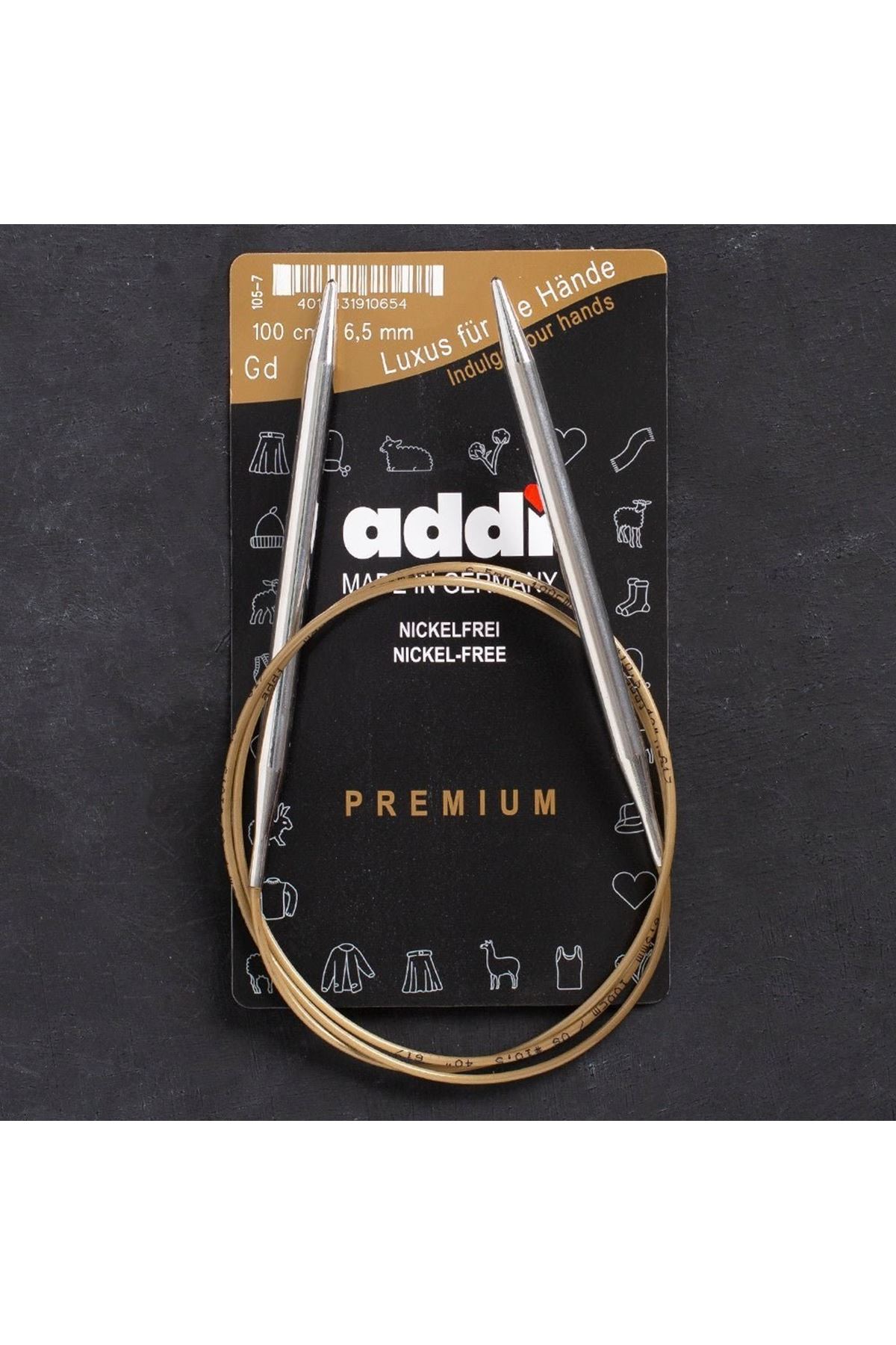 Addi 6,5mm 100cm Klasik Misinalı Şiş- 105-7