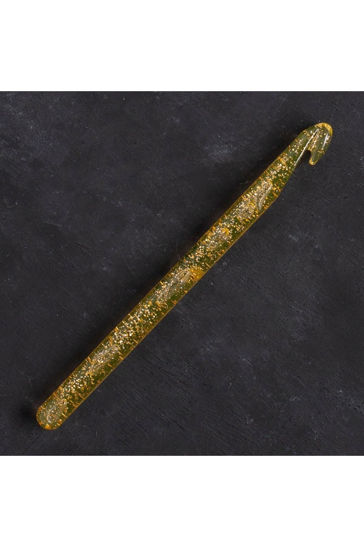 Addi Champagner 10mm 15cm Plastik Simli Yün Tığ -