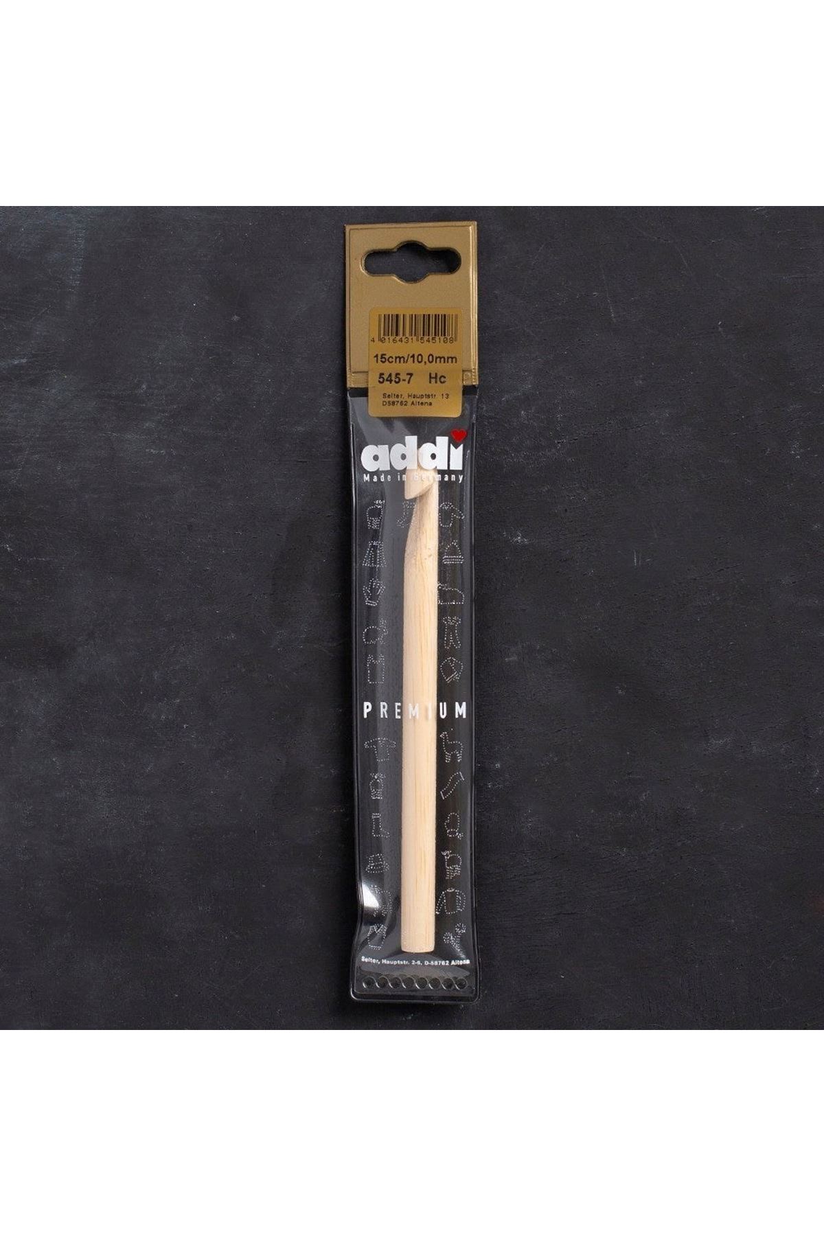 Addi Bambus 10mm 15cm Bambu Yün Tığ - 545-7