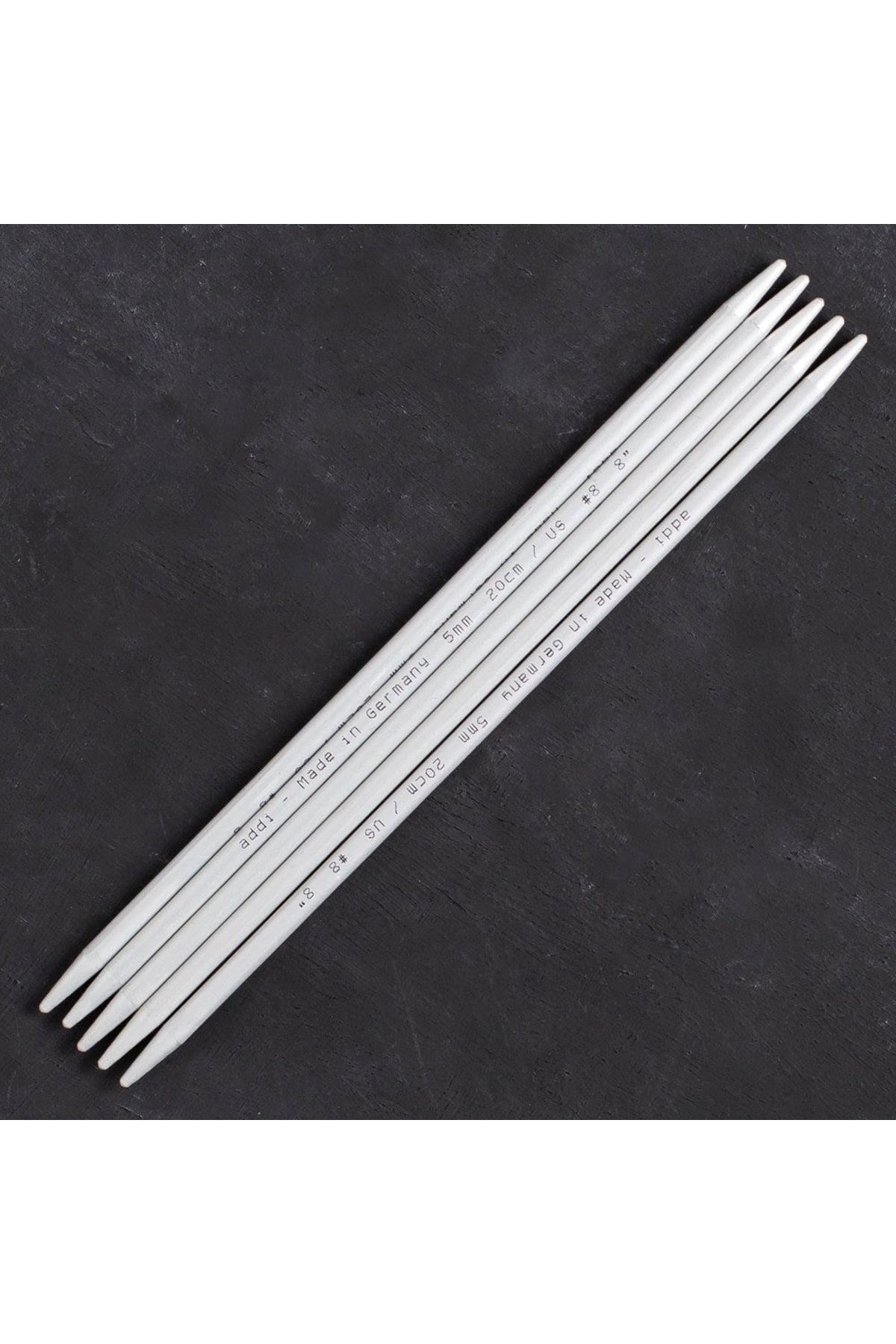 Addi 5mm 20cm 5 li Çorap Şişi - 201-7