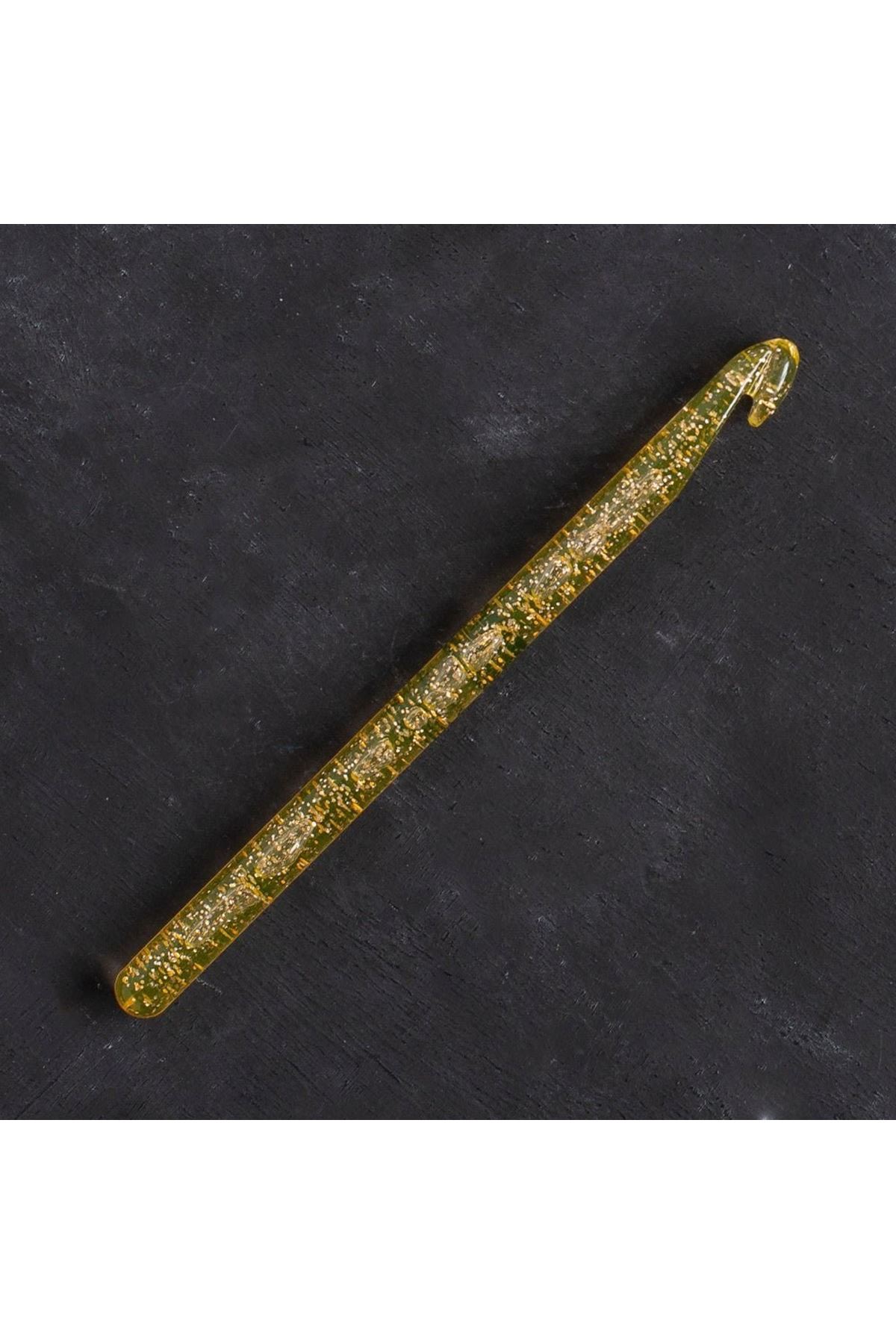 Addi Champagner 9mm 15cm Plastik Simli Yün Tığ - 4