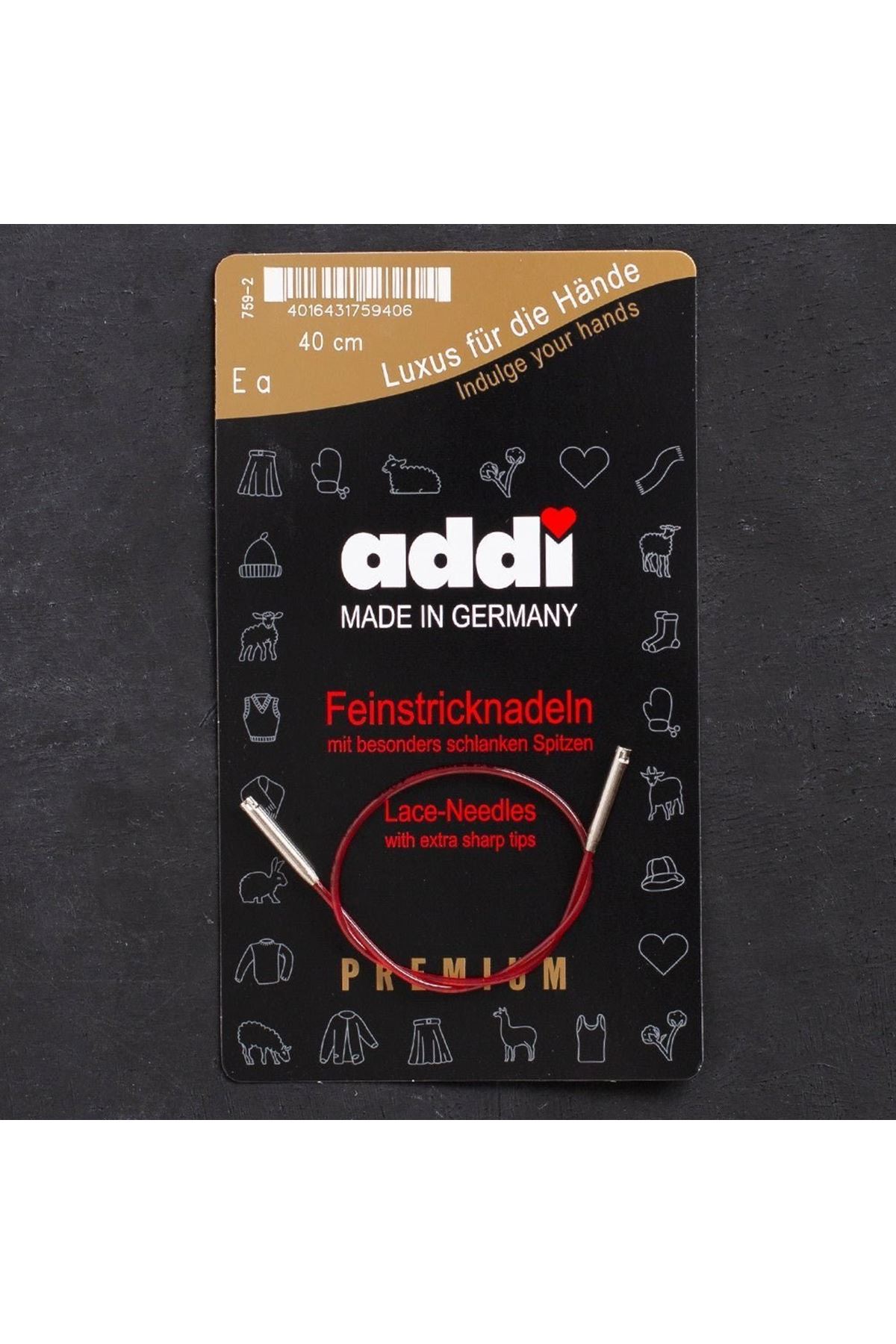 Addi Click Lace 40cm Ara Bağlantı Misinası - 759-2