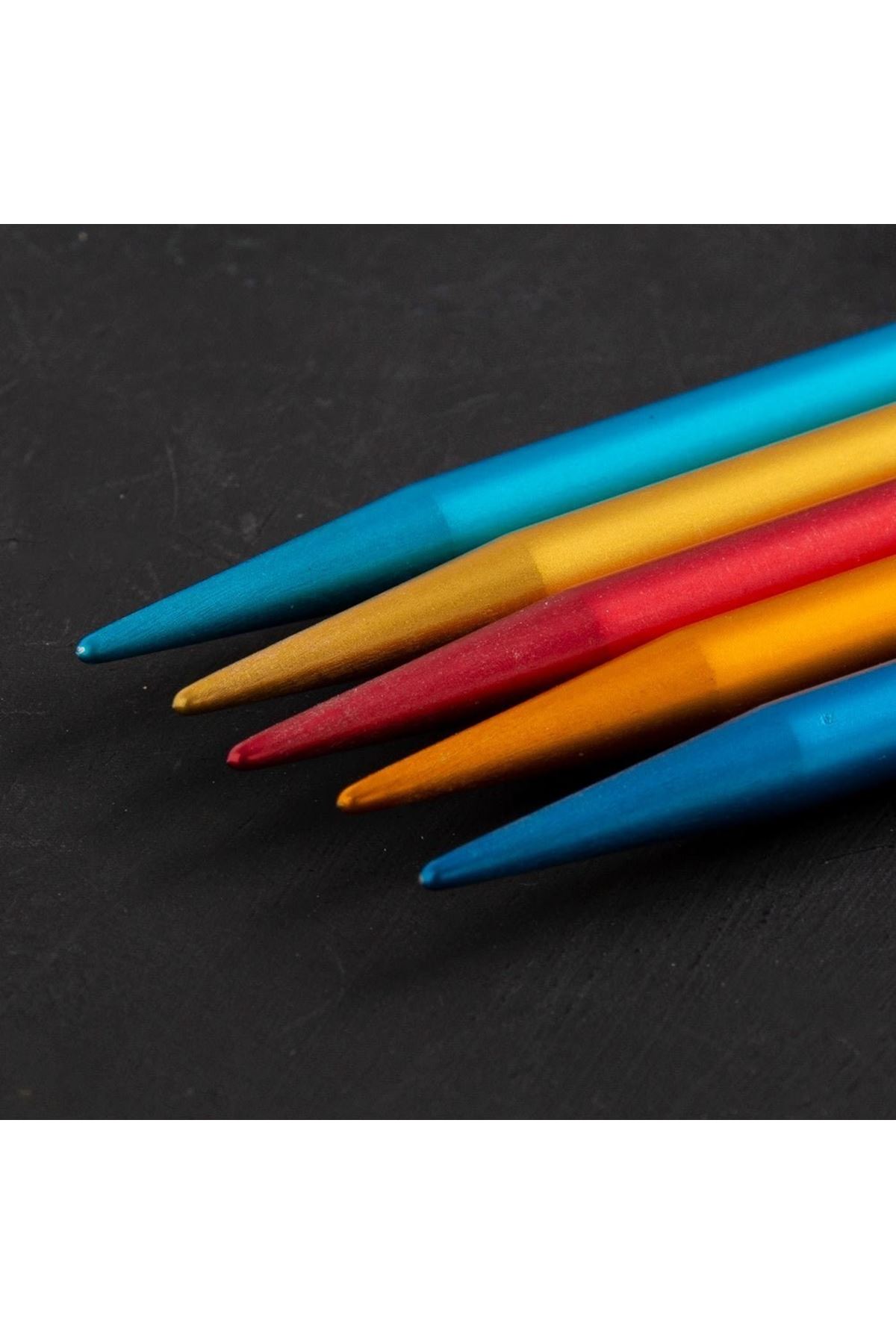 Addi Colibri 5,5mm 23cm Renkli Çorap Şişi - 204-7