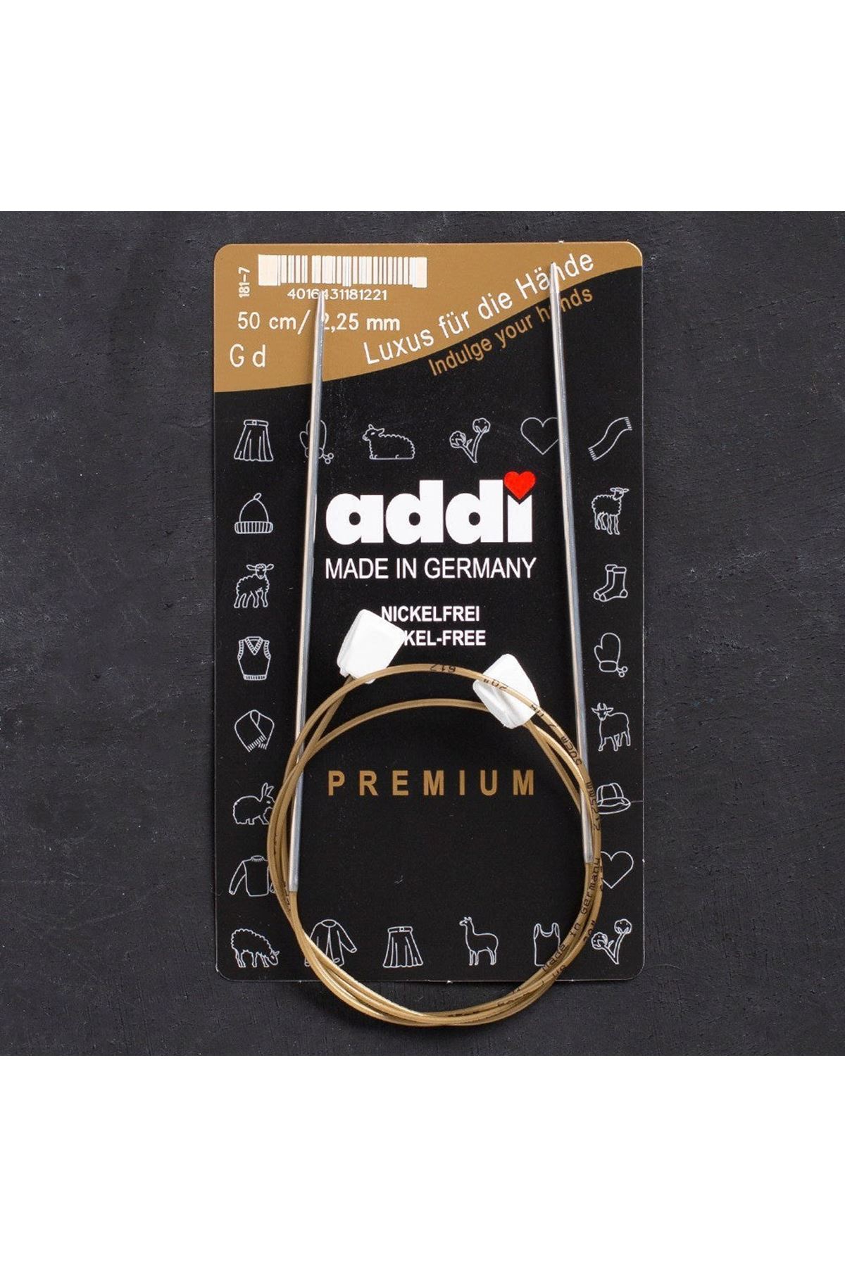 Addi Flexi-Bel 2,25mm 50cm Esnek Örgü Şişi - 181-7