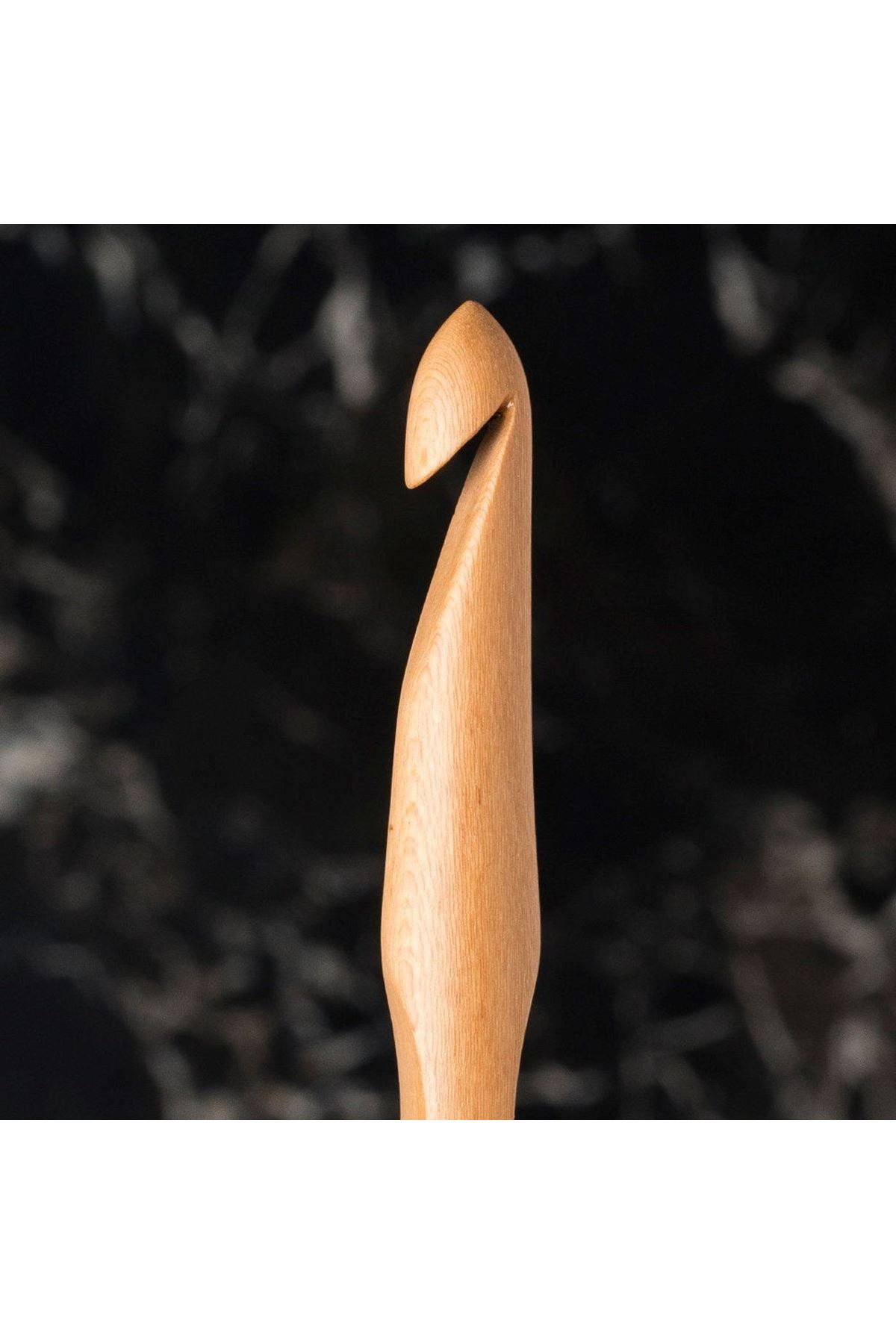 La Mia Whitewood 9 mm 15.5 cm Ahşap Yün Tığ