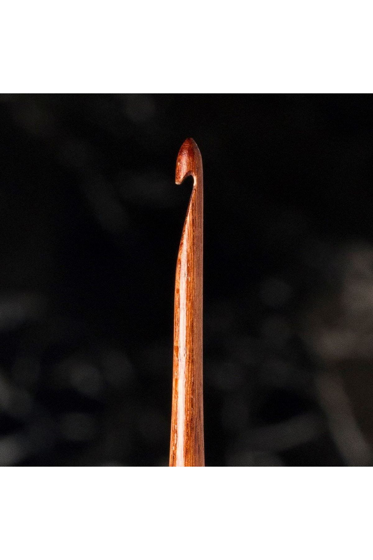 La Mia Rosewood 2 mm 15.5 cm Ahşap Yün Tığ