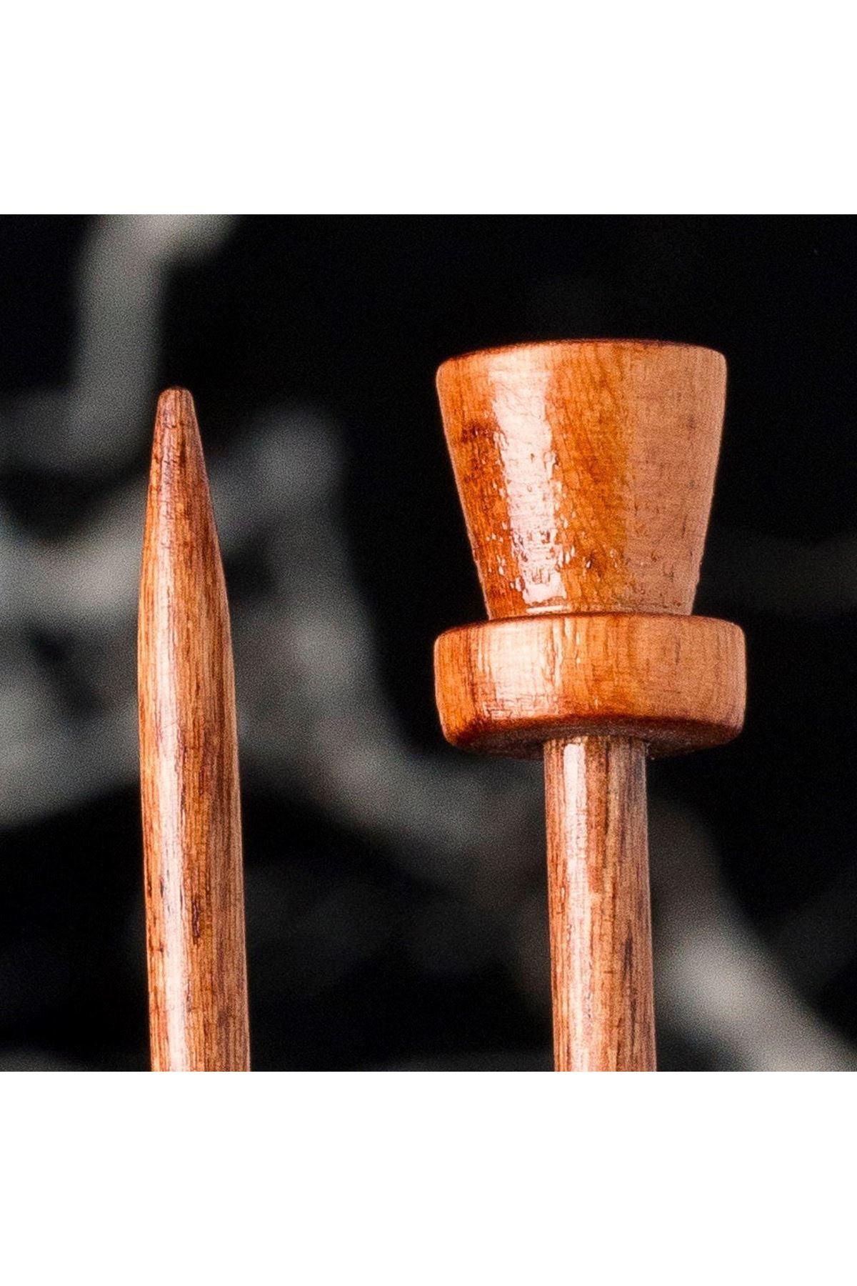 La Mia Rosewood 3 mm 36 cm Ahşap Örgü Şişi