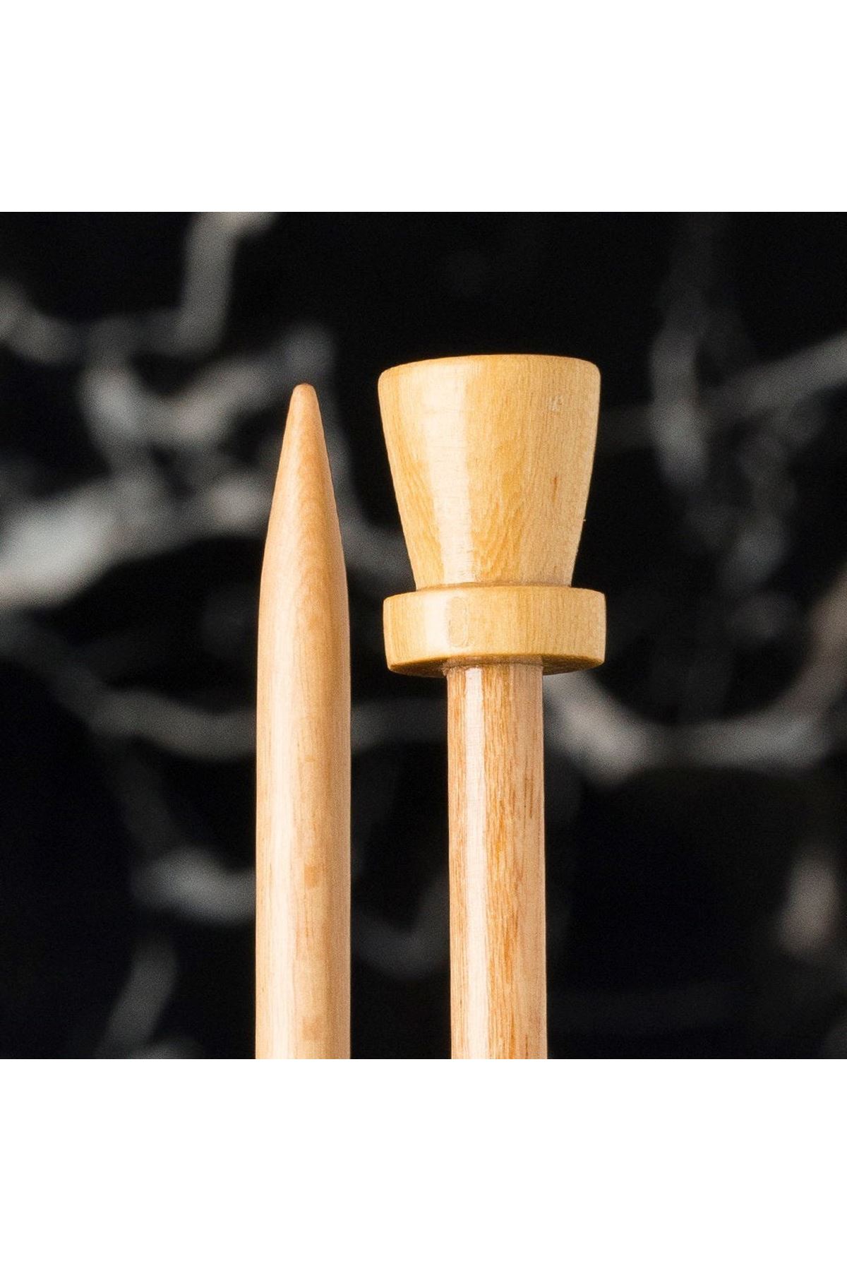 La Mia Whitewood 4.5 mm 36 cm Ahşap Örgü Şişi