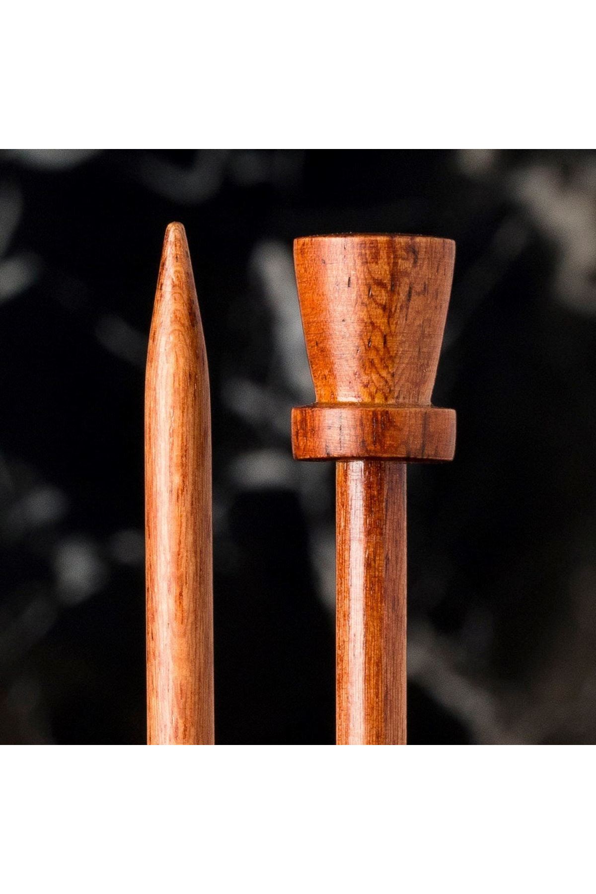 La Mia Rosewood 5.5 mm 36 cm Ahşap Örgü Şişi