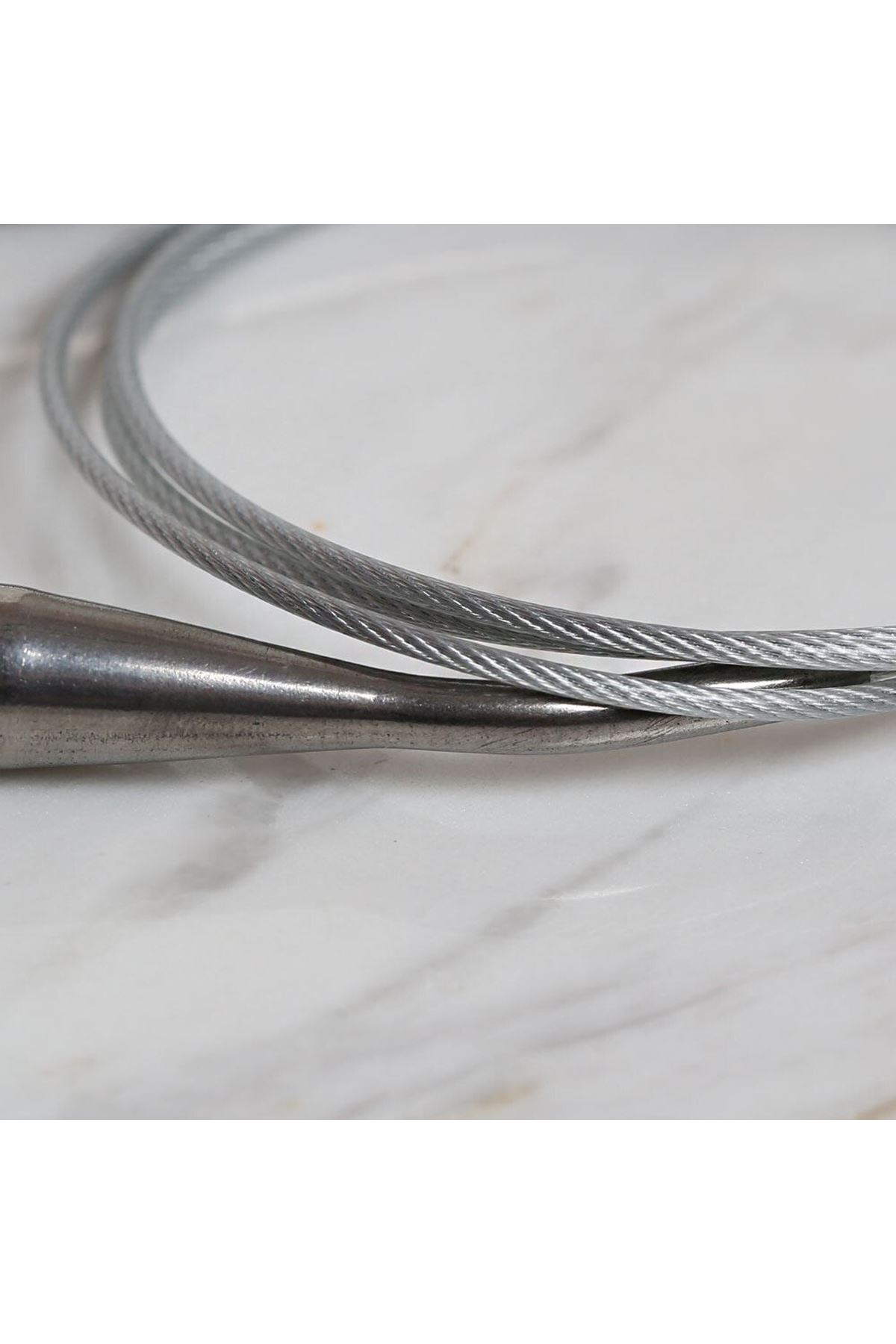 Loren Crafts 10 mm Çelik Misinalı Şiş 100 cm