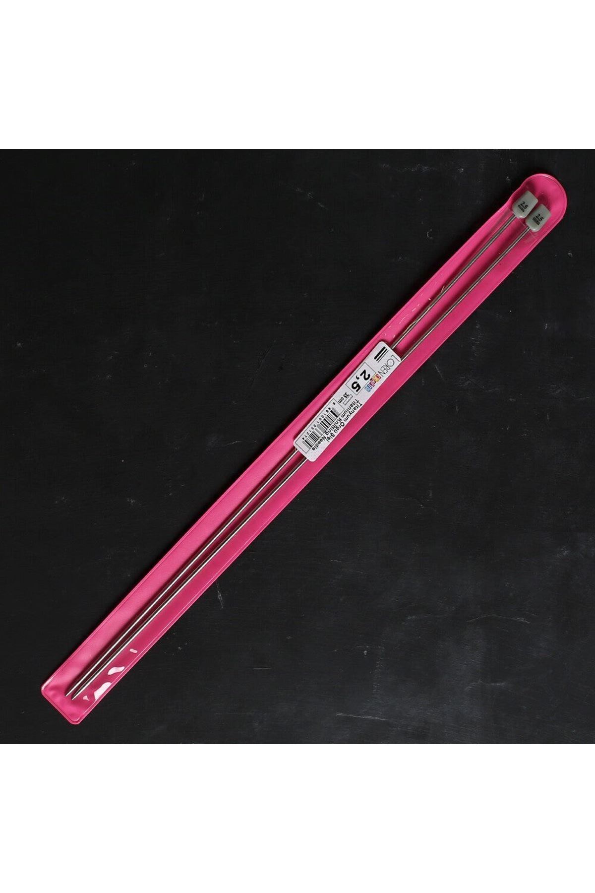 Loren Crafts 2,5 mm 35 cm Titanyum Örgü Şişi