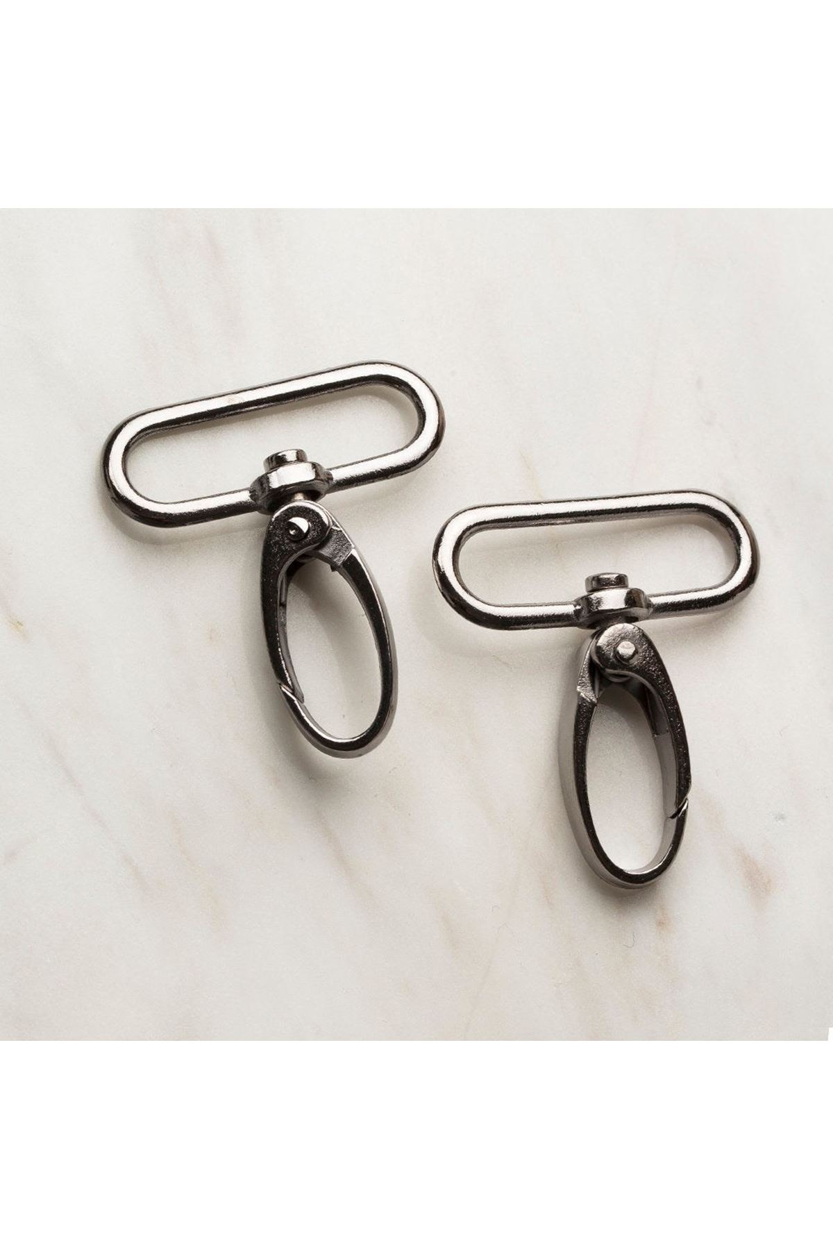 Loren 3 cm 2 li Makrome Füme Rengi Anahtarlık Kanc